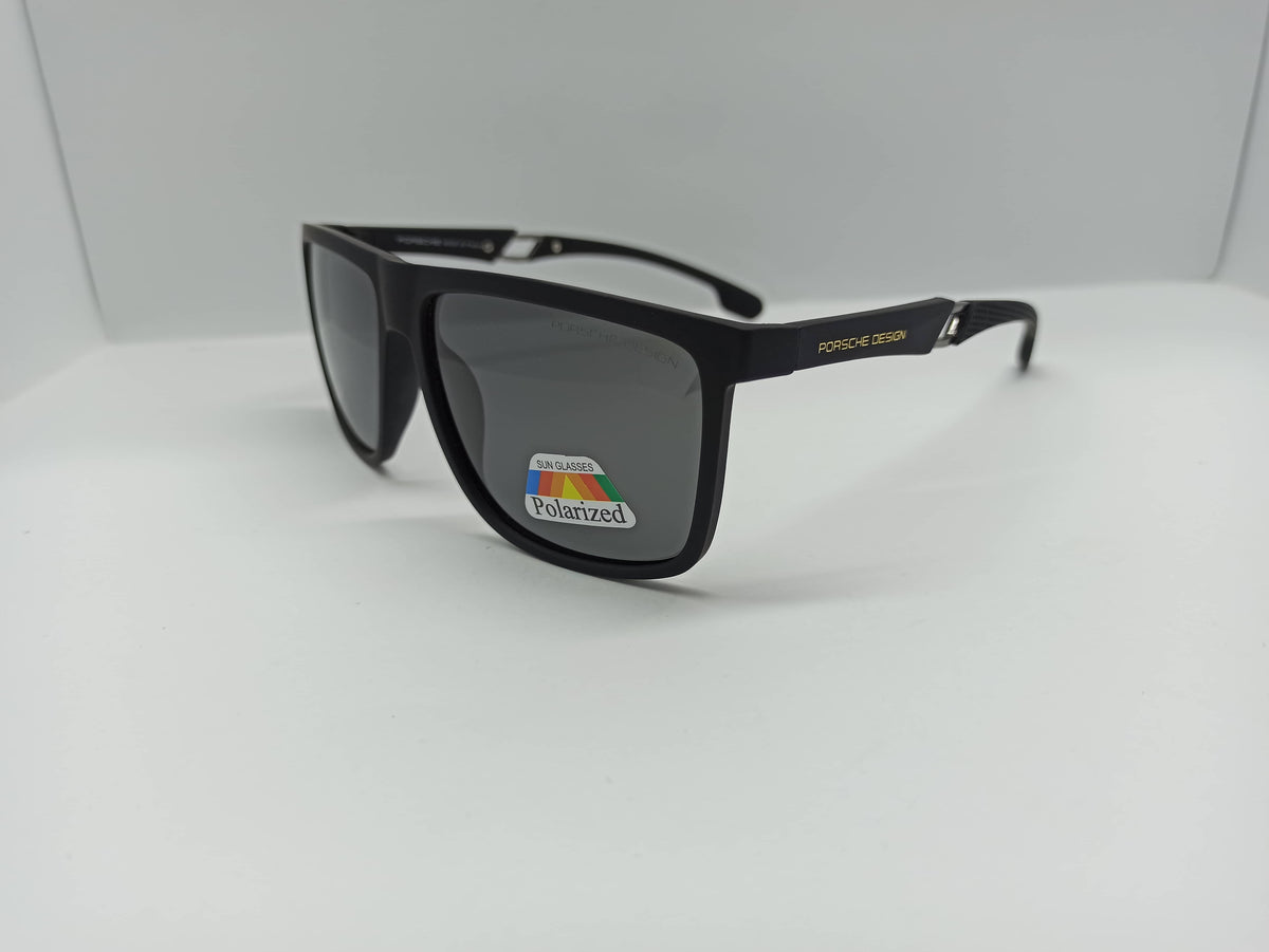 Porsche Design - SG282 - Black - Acetate - Polycarbonate Lens - Polarized - Premium Sunglass - CHECKOUT