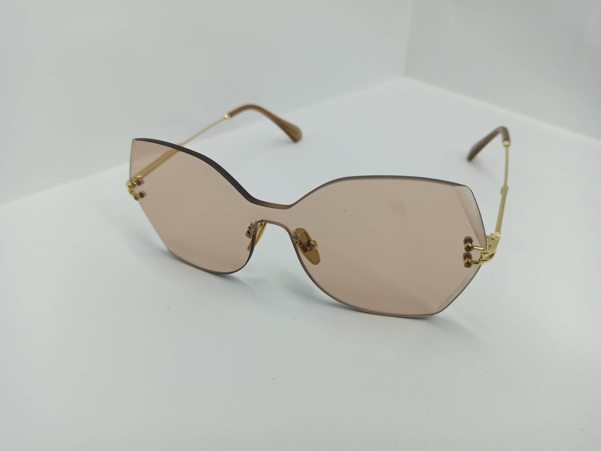 Modern Sunglass - SG292 - Metal Legs/Polycarbonate Lens - Women - Budget Sunglass - CHECKOUT