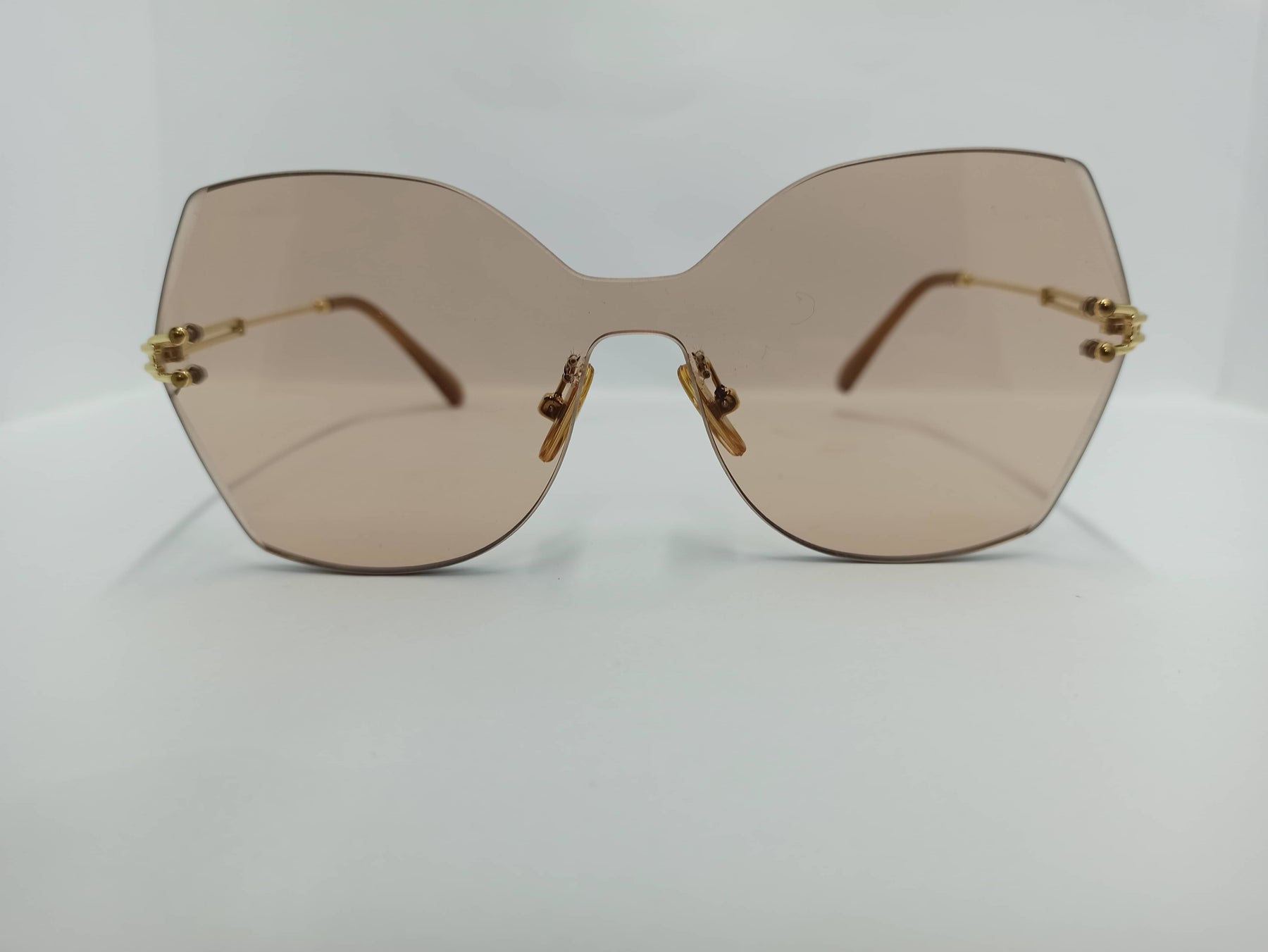 Modern Sunglass - SG292 - Metal Legs/Polycarbonate Lens - Women - Budget Sunglass - CHECKOUT