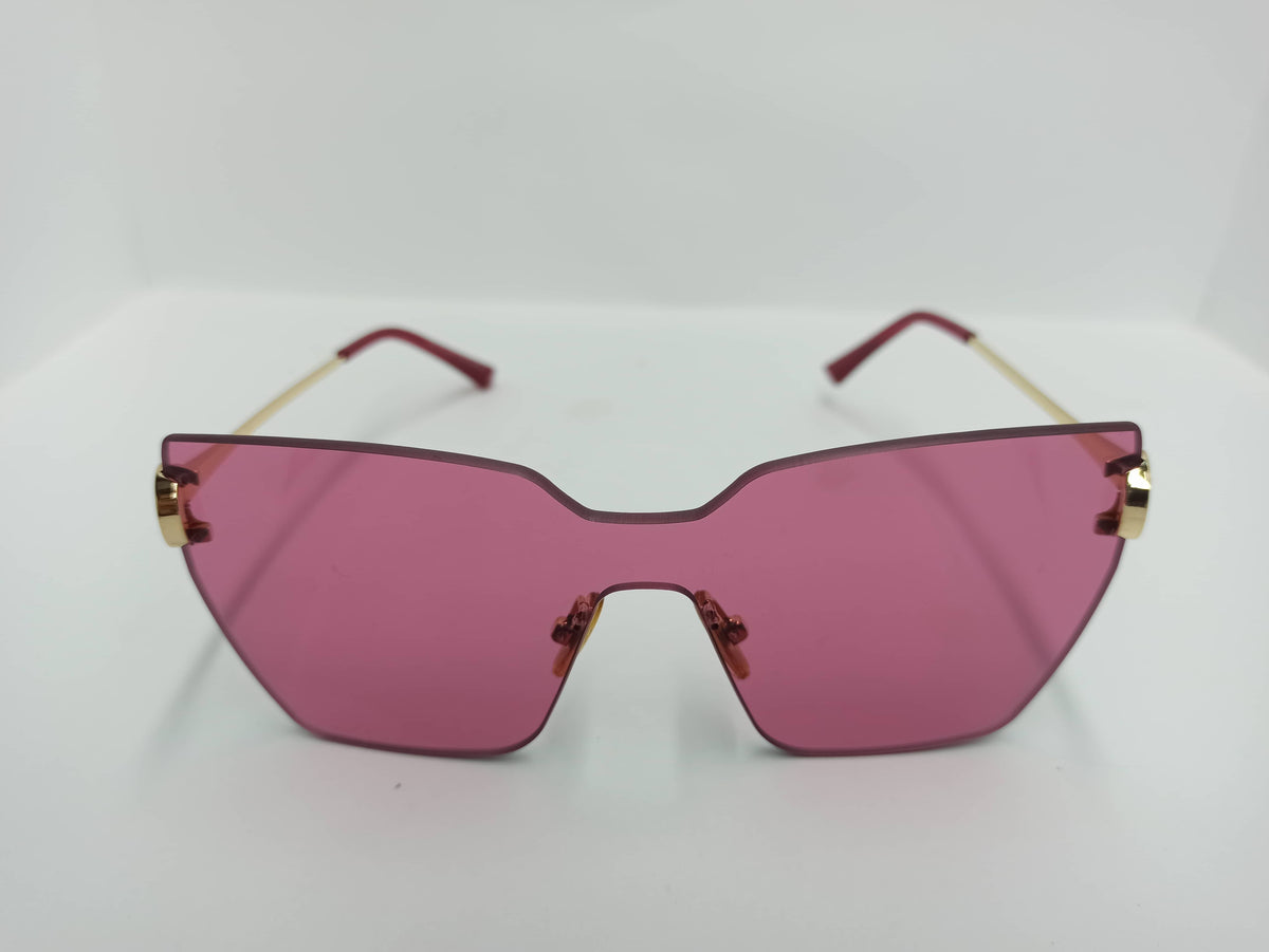 Modern Sunglass - SG293 - Metal Legs/Polycarbonate Lens - Women - Budget Sunglass - CHECKOUT