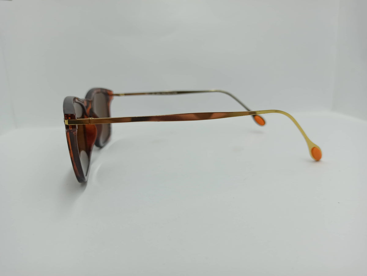 Modern Sunglass - SG301 - Metal Legs/Polycarbonate Lens - Women - Budget Sunglass - CHECKOUT