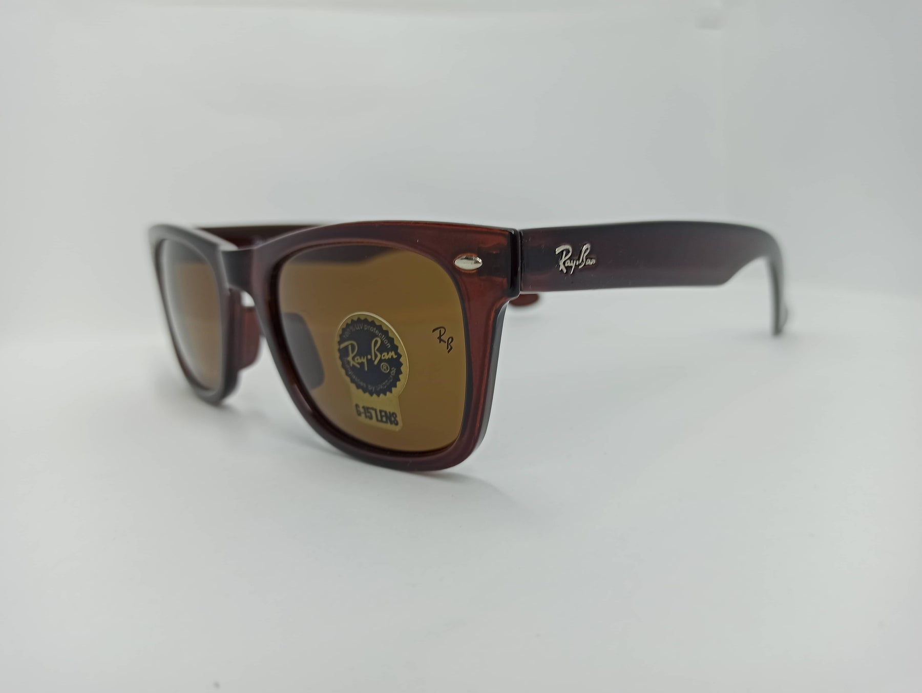 Ray Ban - Wayfarer - SG304 - Brown - Glass Lens - Sunglass - CHECKOUT