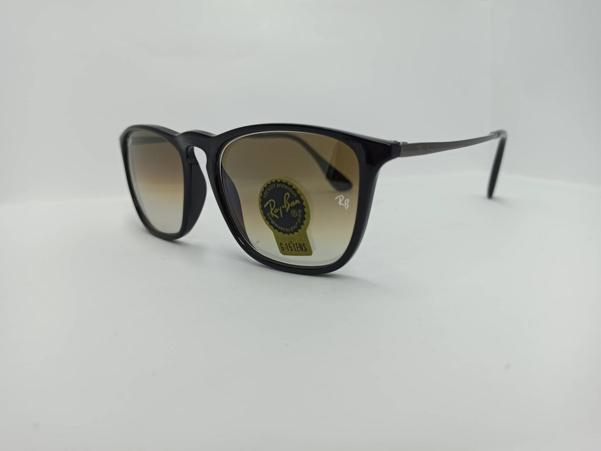 Ray Ban - Modern - SG308 - Black/Brown - Glass Lens - Sunglass - CHECKOUT