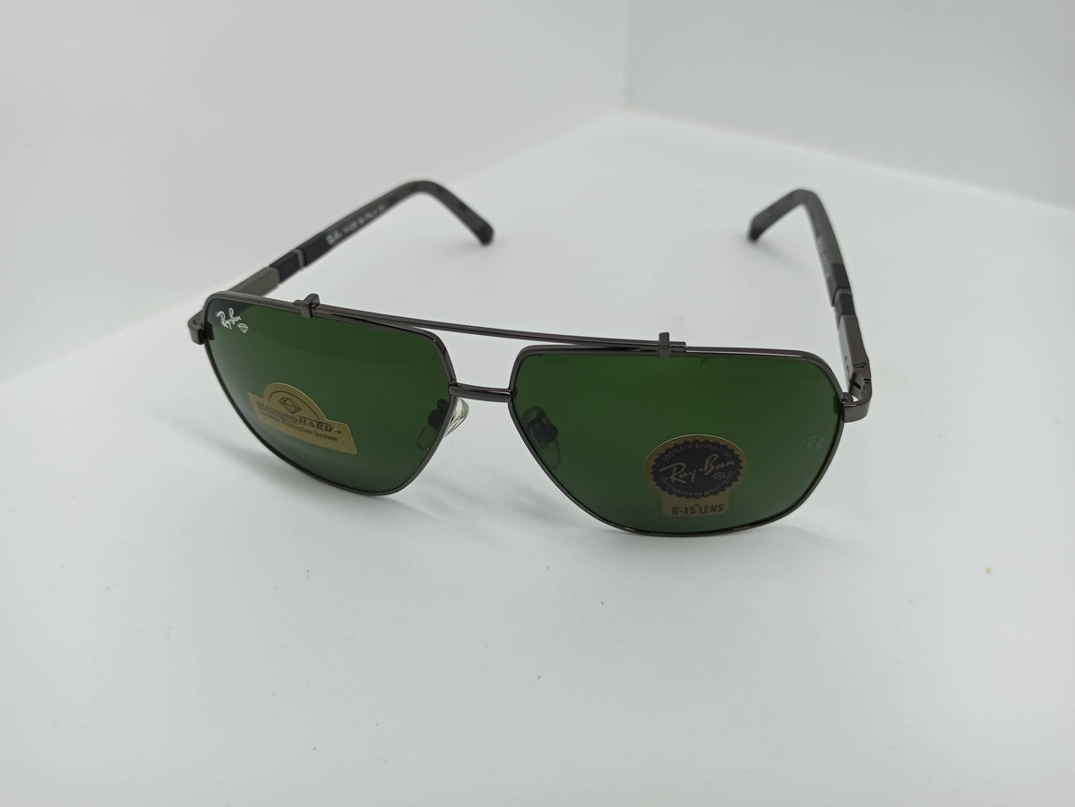 Ray Ban - SG317 - Black - Brand Box - Glass Lens - Premium Sunglass - CHECKOUT
