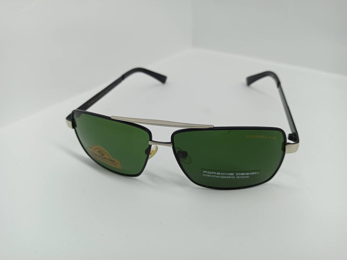 Porsche Design - SG321 - Black/Silver - Glass Lens - Premium Sunglass - CHECKOUT