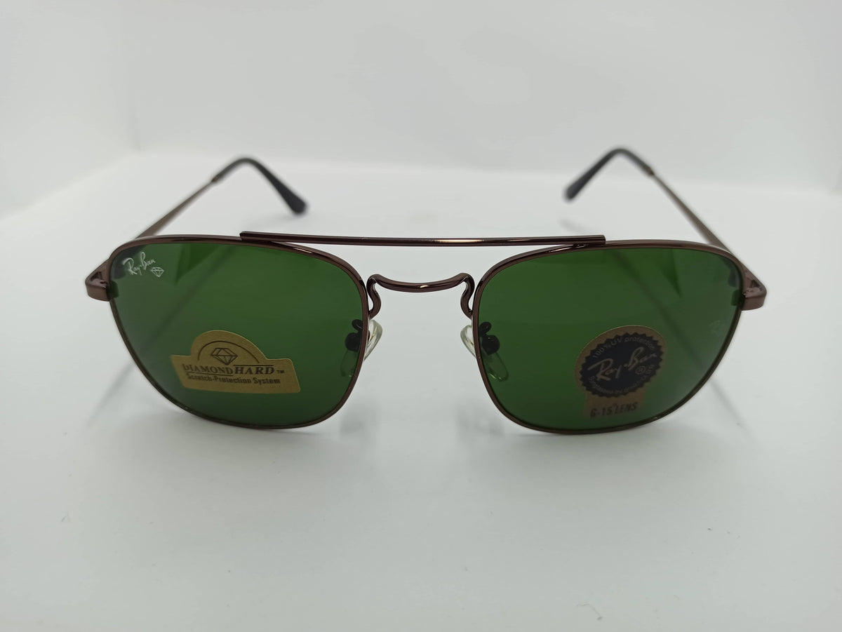 Ray Ban - SG322 - Brown - Glass Lens - Premium Sunglass - CHECKOUT