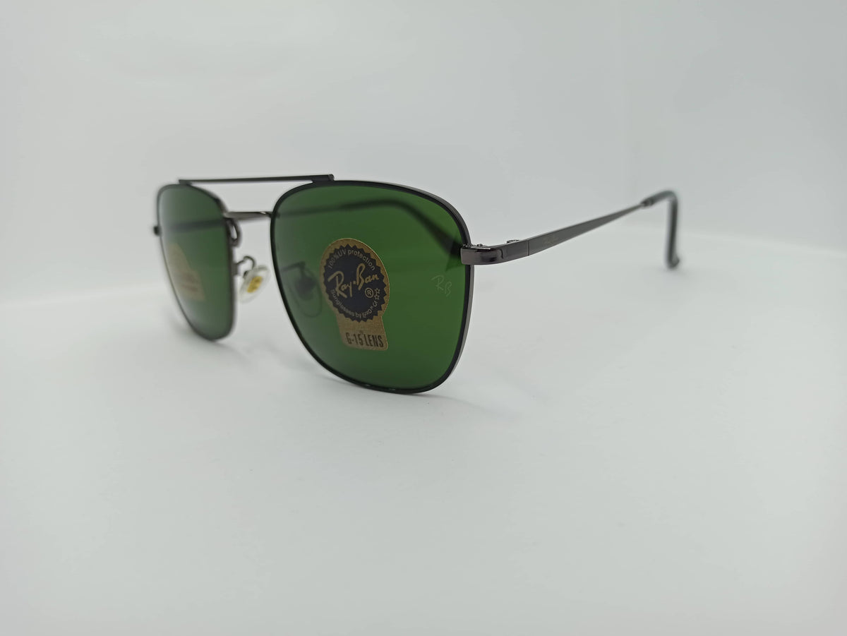 Ray Ban - SG325 - Gun Metallic - Glass Lens - Premium Sunglass - CHECKOUT