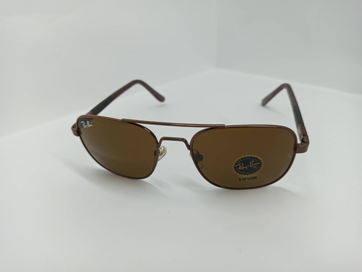 Ray Ban - SG334 - Brown - Glass Lens - Premium Sunglass - CHECKOUT