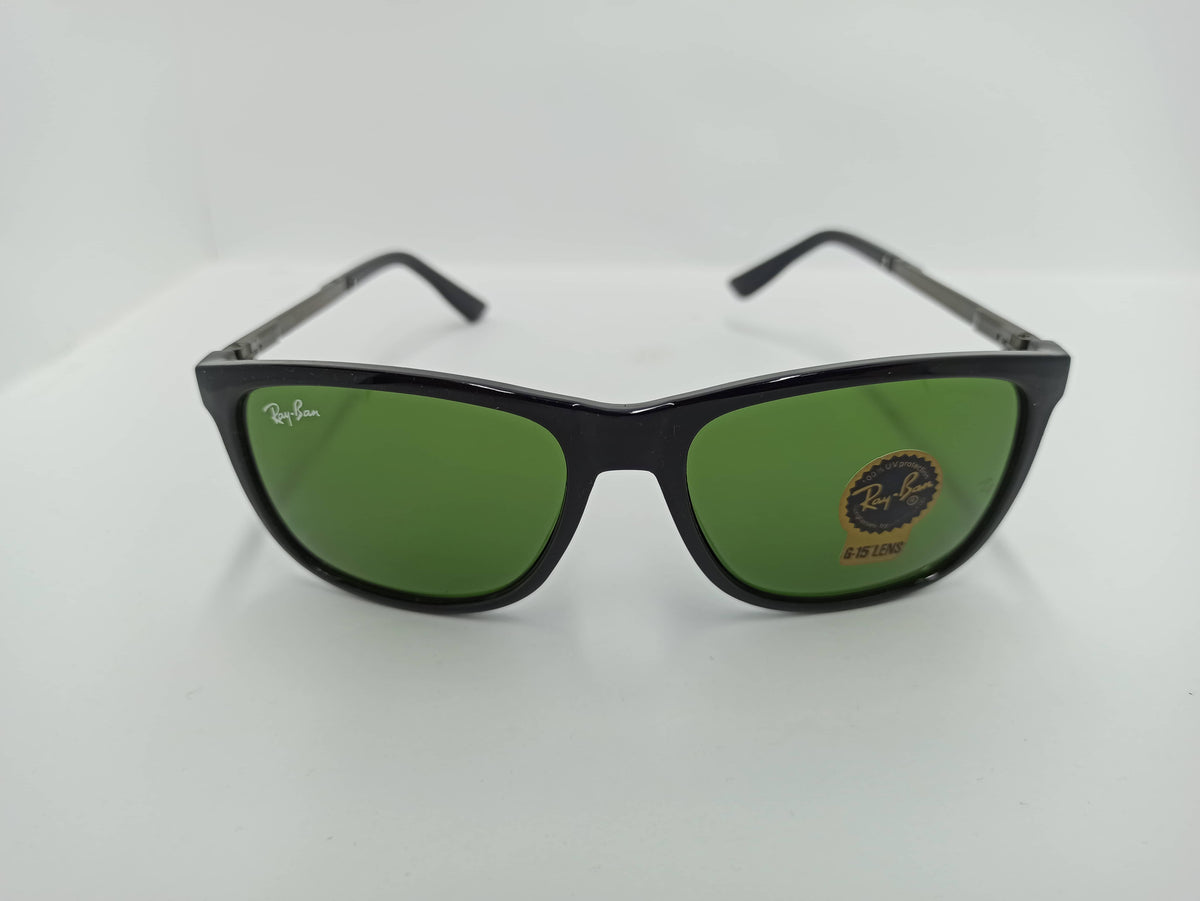 Ray Ban - SG337 - Grey/Black - Glass Lens - Premium Sunglass - CHECKOUT