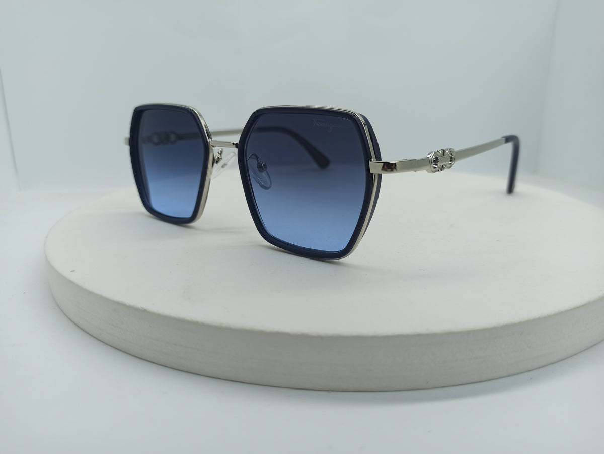 Ferragamo - SG426- Metal/Polycarbonate Lens - Premium Sunglass
