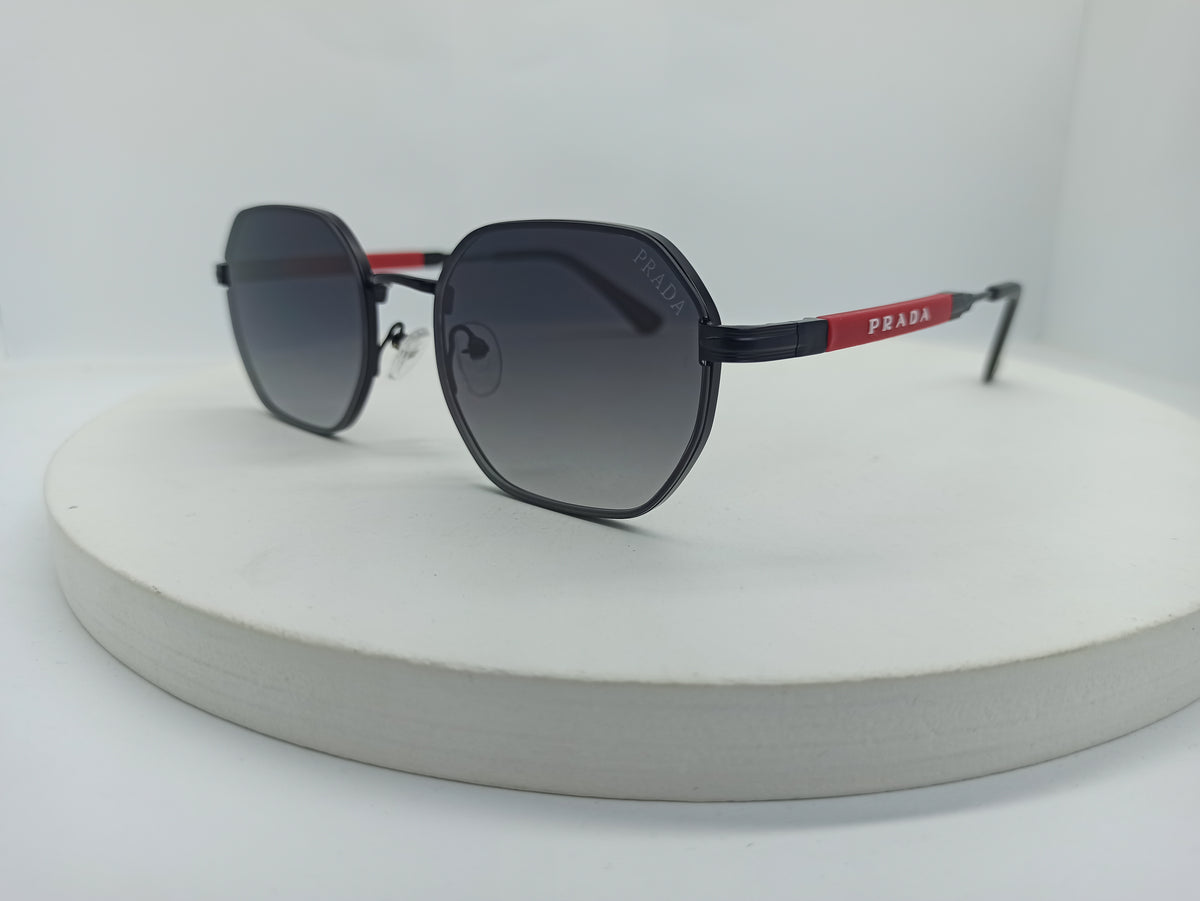 Prada - SG468 - Metal/Polycarbonate Lens - Premium Sunglass