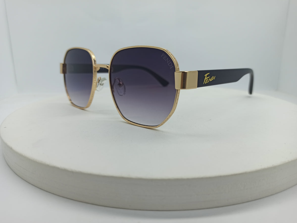 Fendi - SG469 - Metal/Polycarbonate Lens - Premium Sunglass