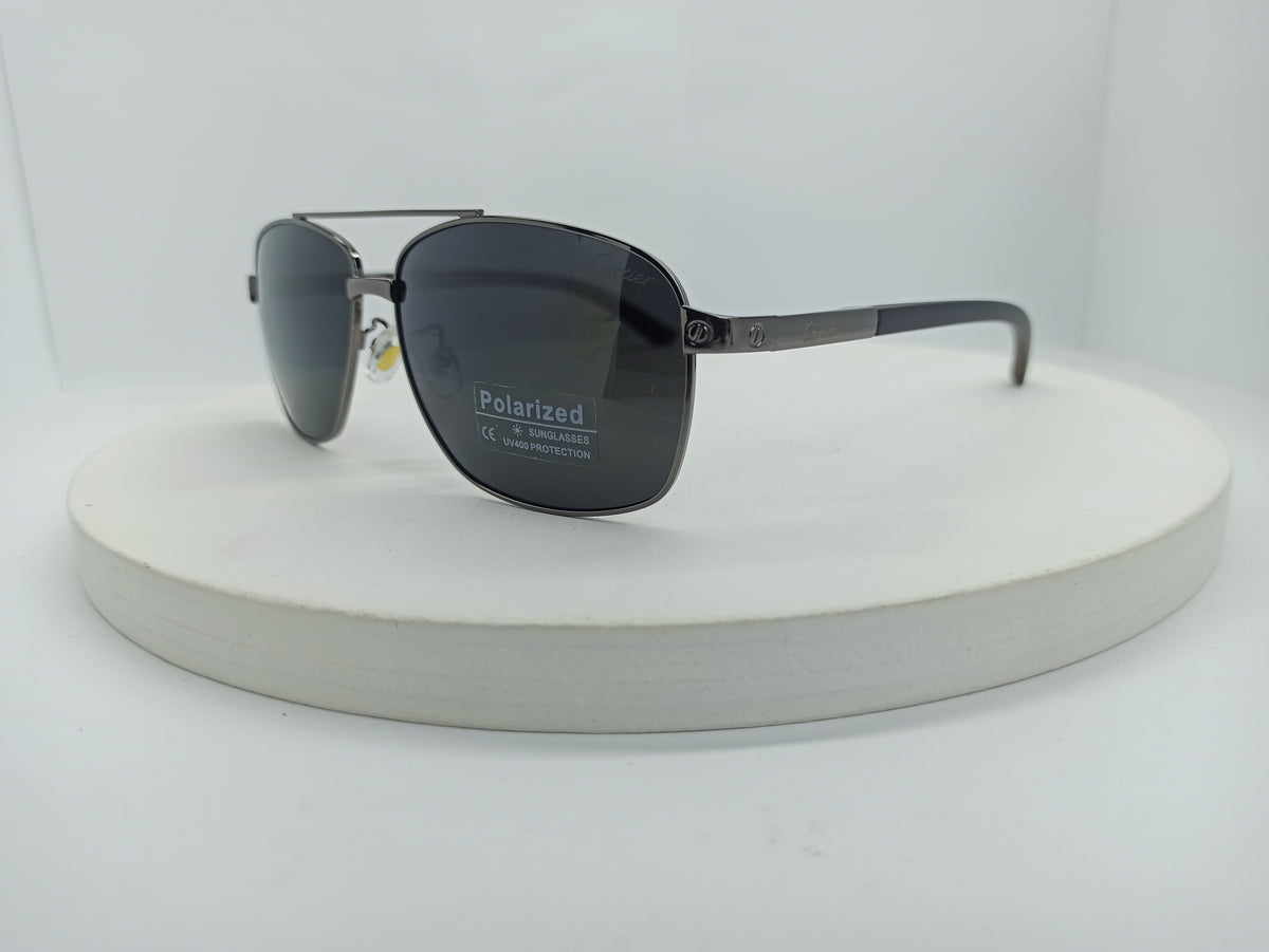 Cartier - SG485 - Metal Legs/Polycarbonate Lens - Premium Sunglass