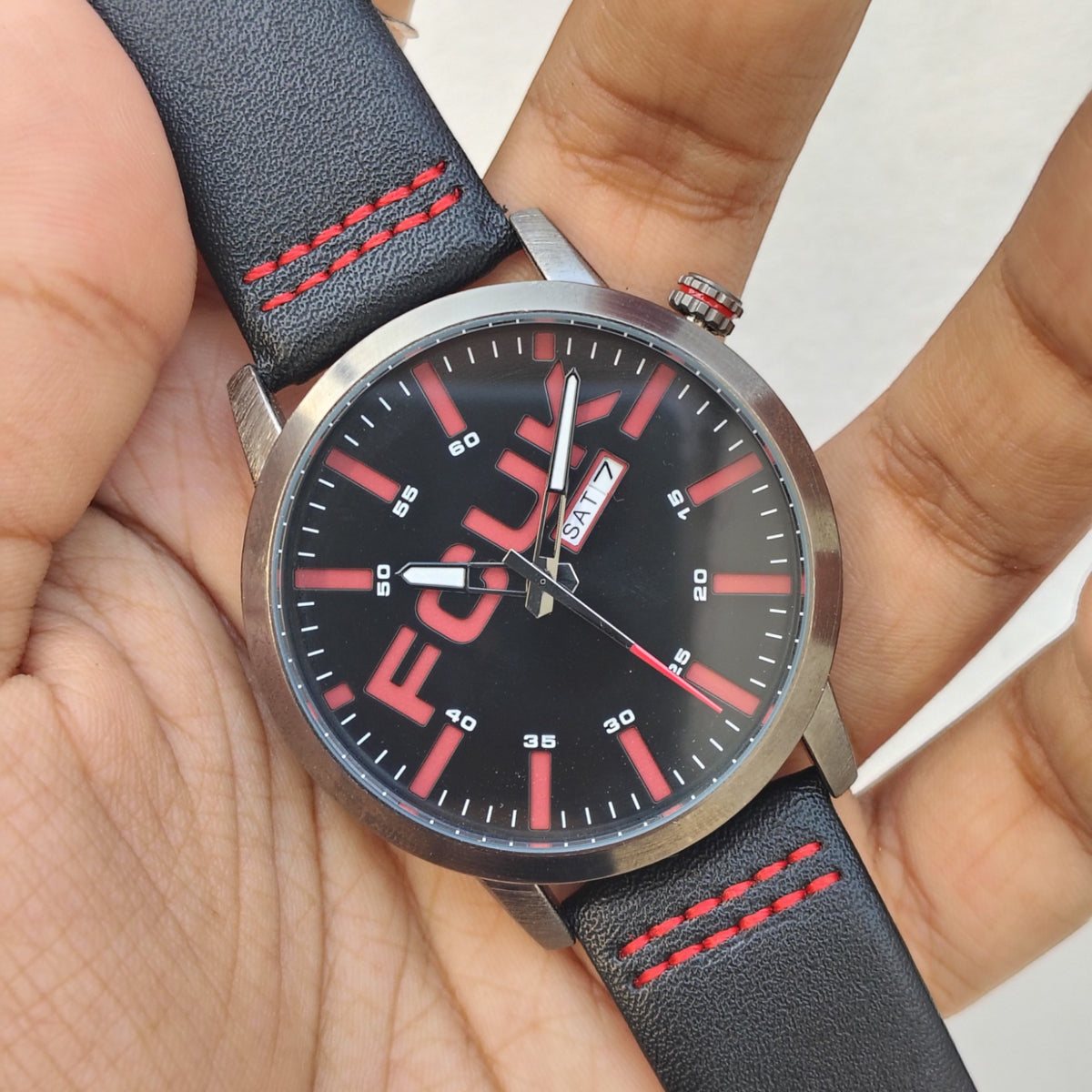 French Connection UK - Original - Day/Date - 44mm - Men's Watch