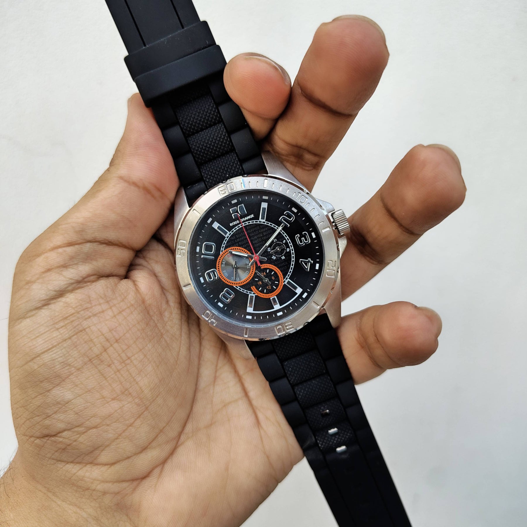 Hugo Boss - Original - Silicone Strap - Cosmo Graph - 48mm - Men's Watch