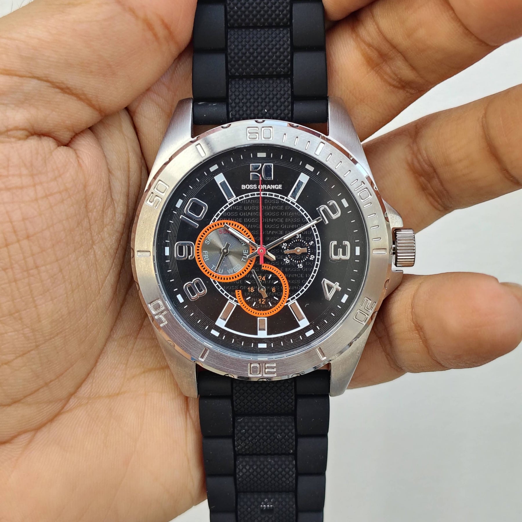 Hugo Boss - Original - Silicone Strap - Cosmo Graph - 48mm - Men's Watch
