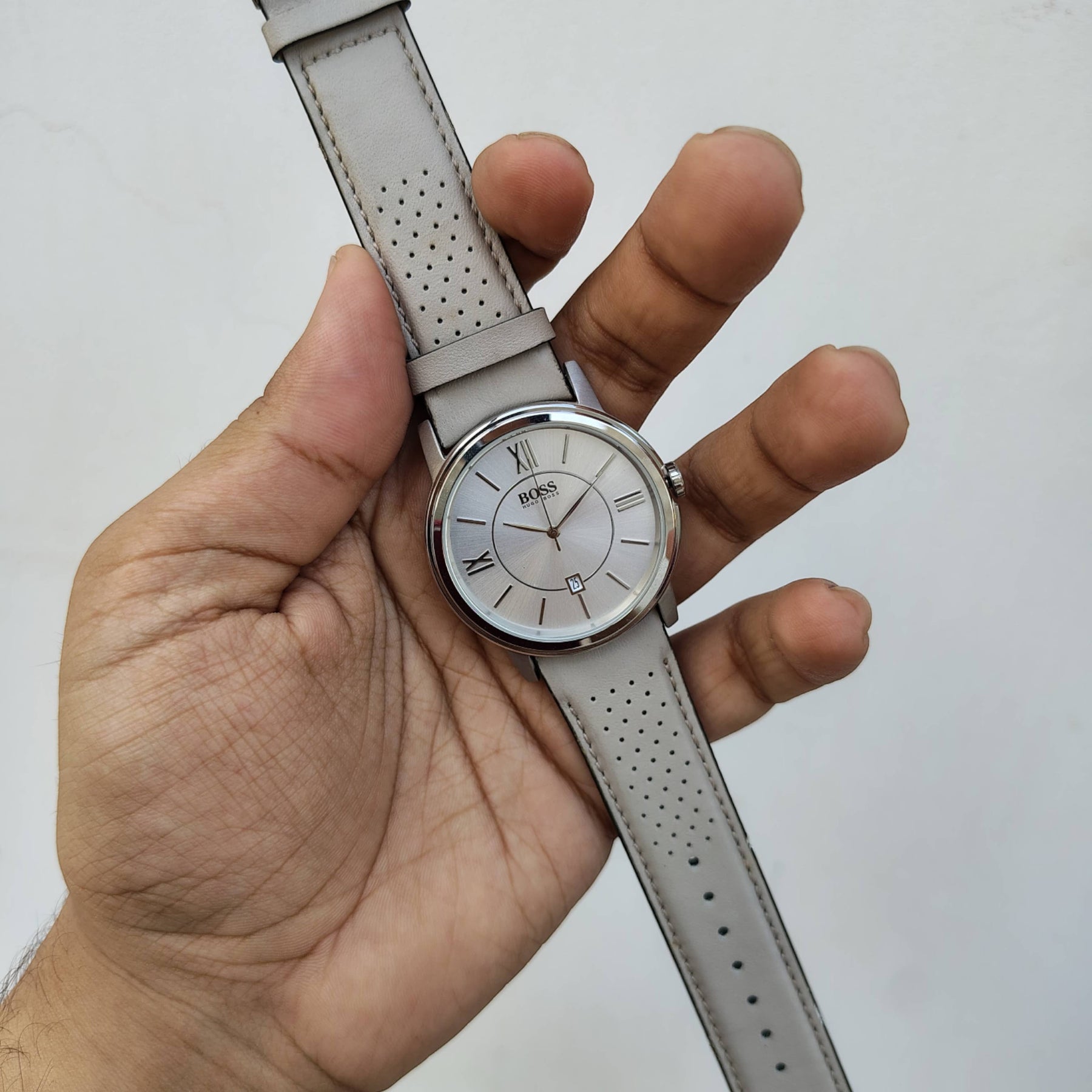 Hugo Boss - Original - Leather Strap - Quartz - 40mm - Men's Watch