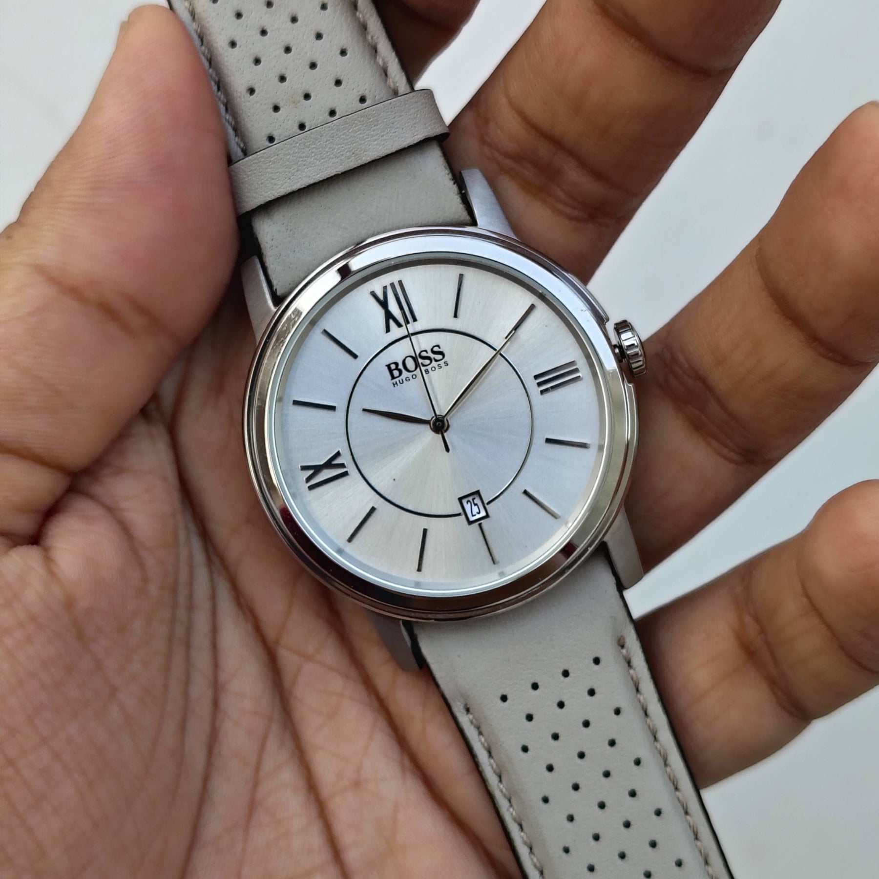 Hugo Boss - Original - Leather Strap - Quartz - 40mm - Men's Watch