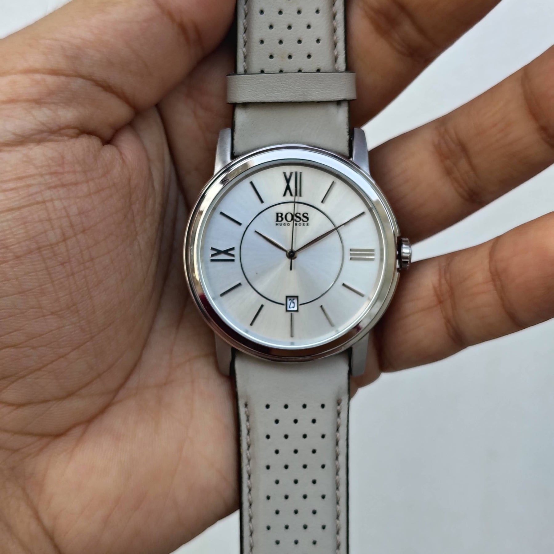 Hugo Boss - Original - Leather Strap - Quartz - 40mm - Men's Watch