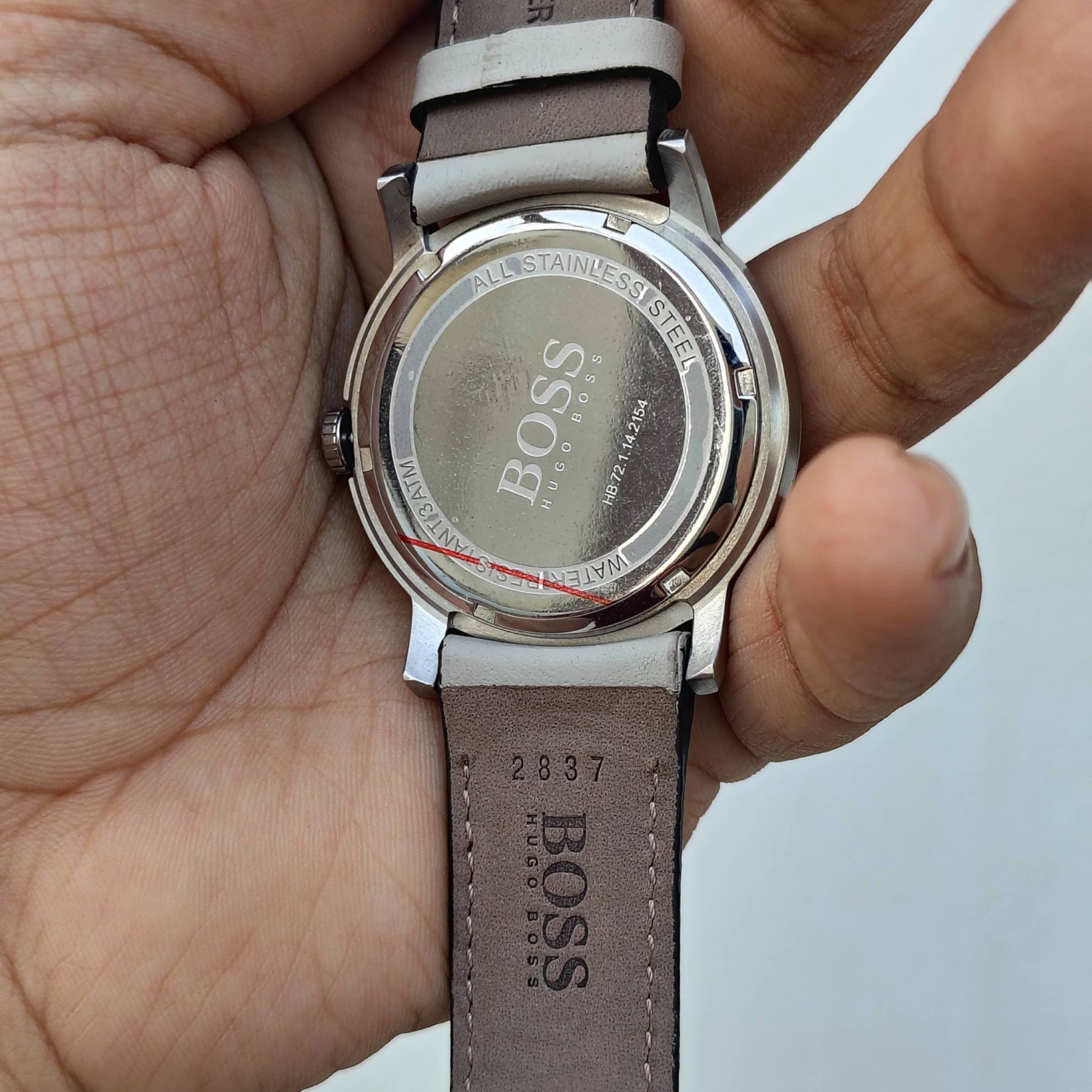 Hugo Boss - Original - Leather Strap - Quartz - 40mm - Men's Watch