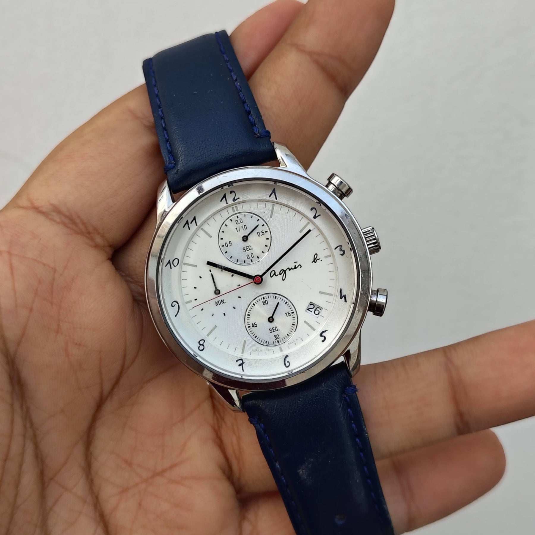 Agnis (Seiko) - Original - Chrono Graph - Japanese Quartz - 40mm - Men's Watch