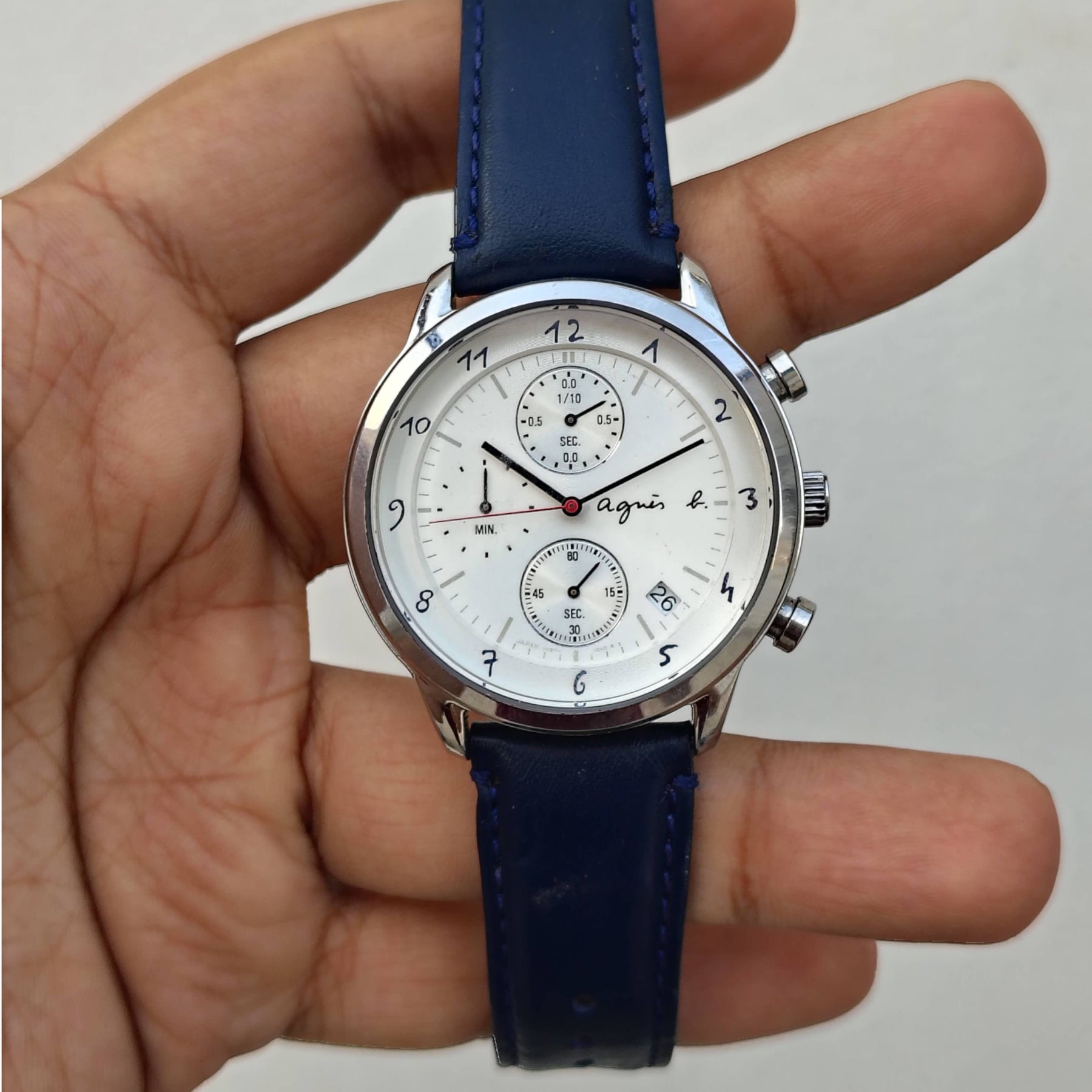 Agnis (Seiko) - Original - Chrono Graph - Japanese Quartz - 40mm - Men's Watch