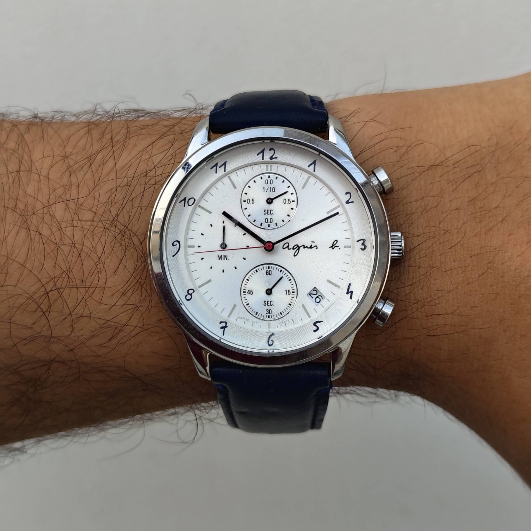 Agnis (Seiko) - Original - Chrono Graph - Japanese Quartz - 40mm - Men's Watch