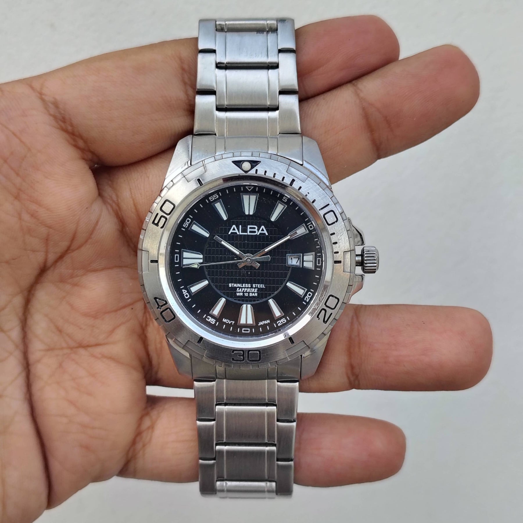 Alba - Original - Date - Japanese Quartz - 43mm - Men's Watch