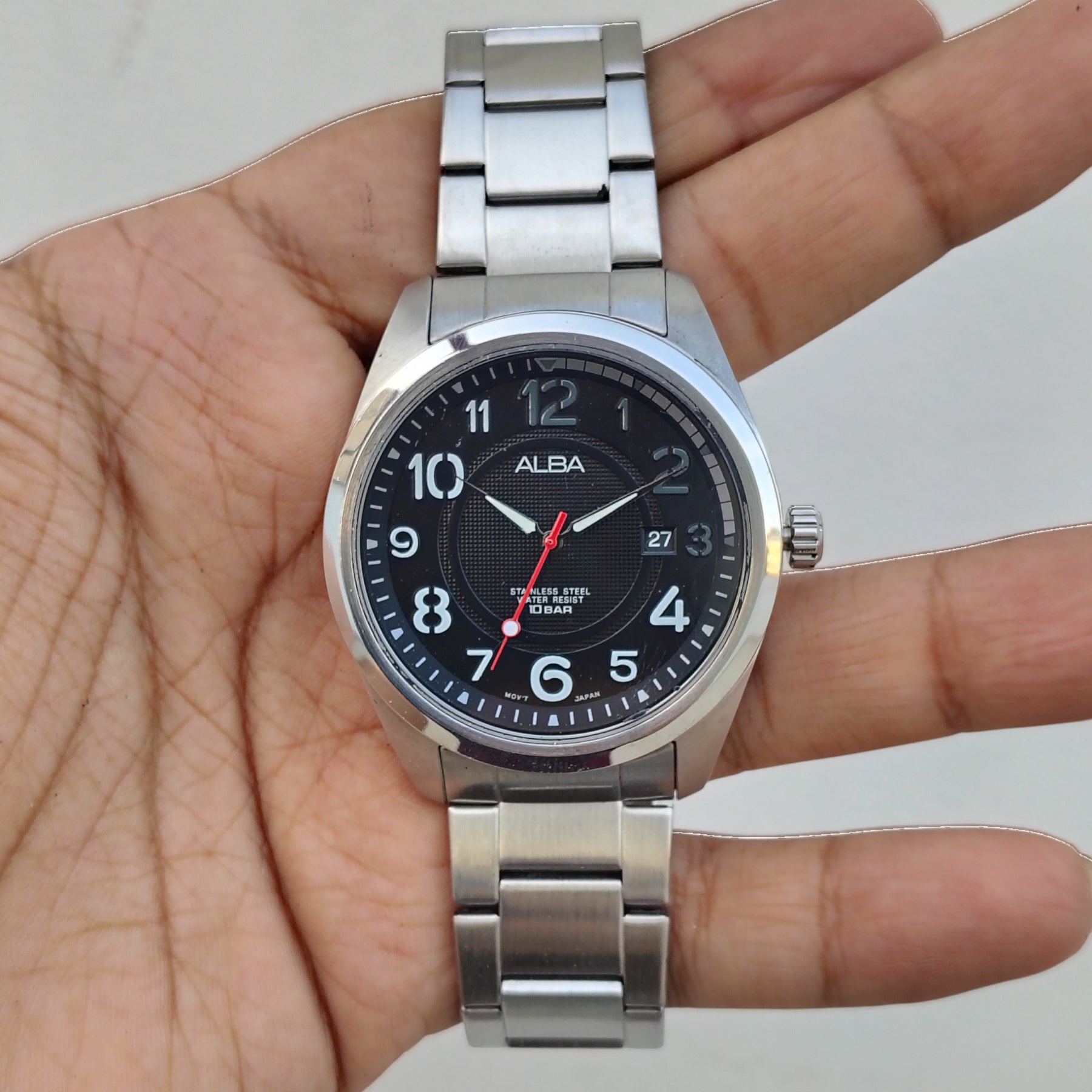 Alba - Original - Date - Japanese Quartz - 43mm - Men's Watch
