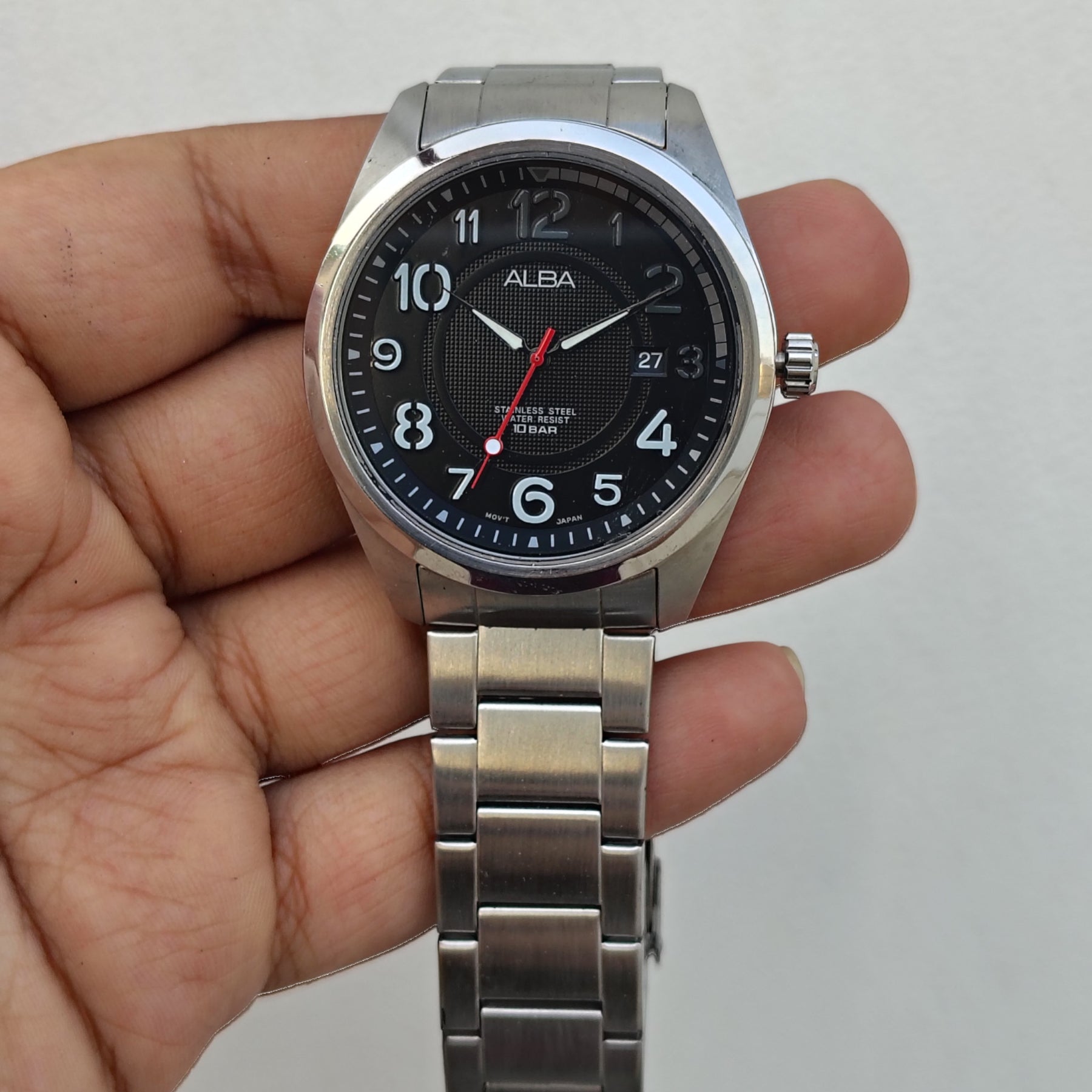 Alba - Original - Date - Japanese Quartz - 43mm - Men's Watch
