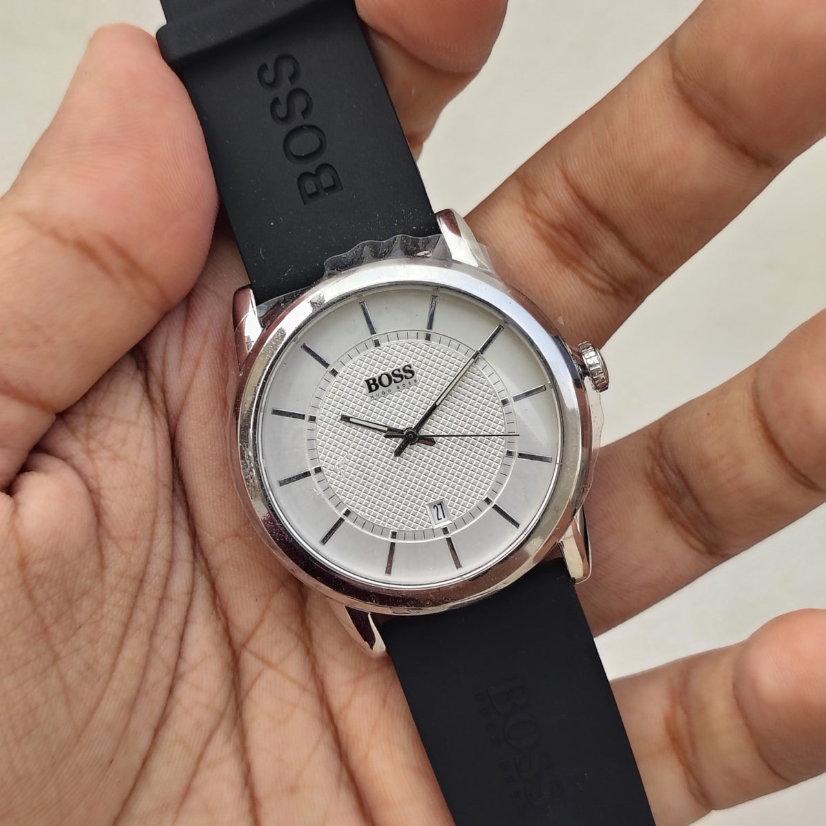 Hugo Boss - Original - Silicone Strap - Quartz - 40mm - Men's Watch