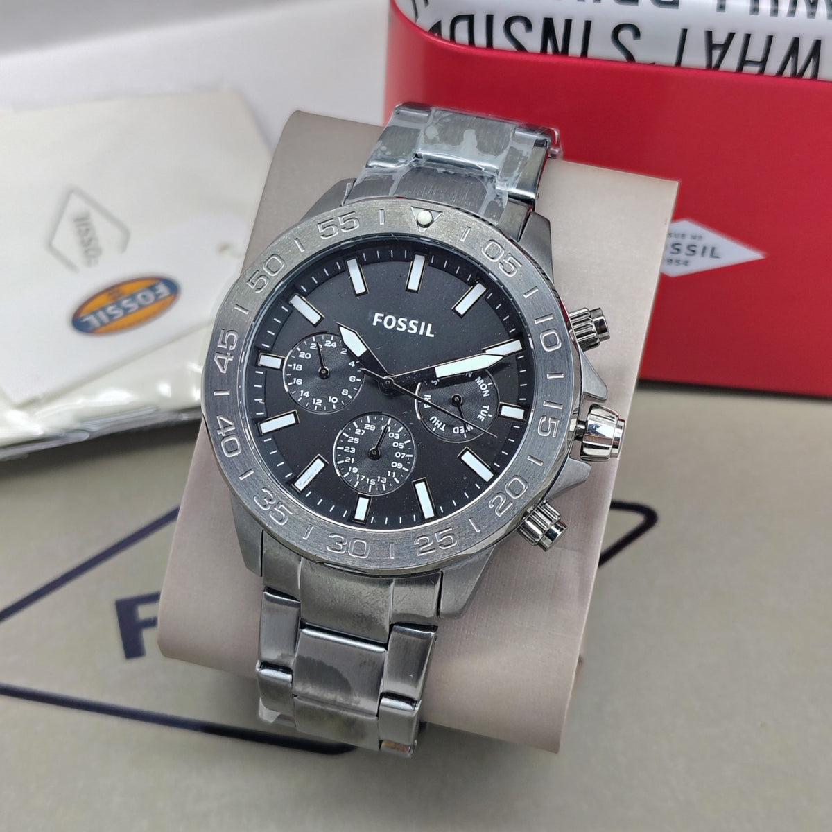 Fossil – Original - BQ2705 - Japanese Quartz - 45mm - Men's Watch