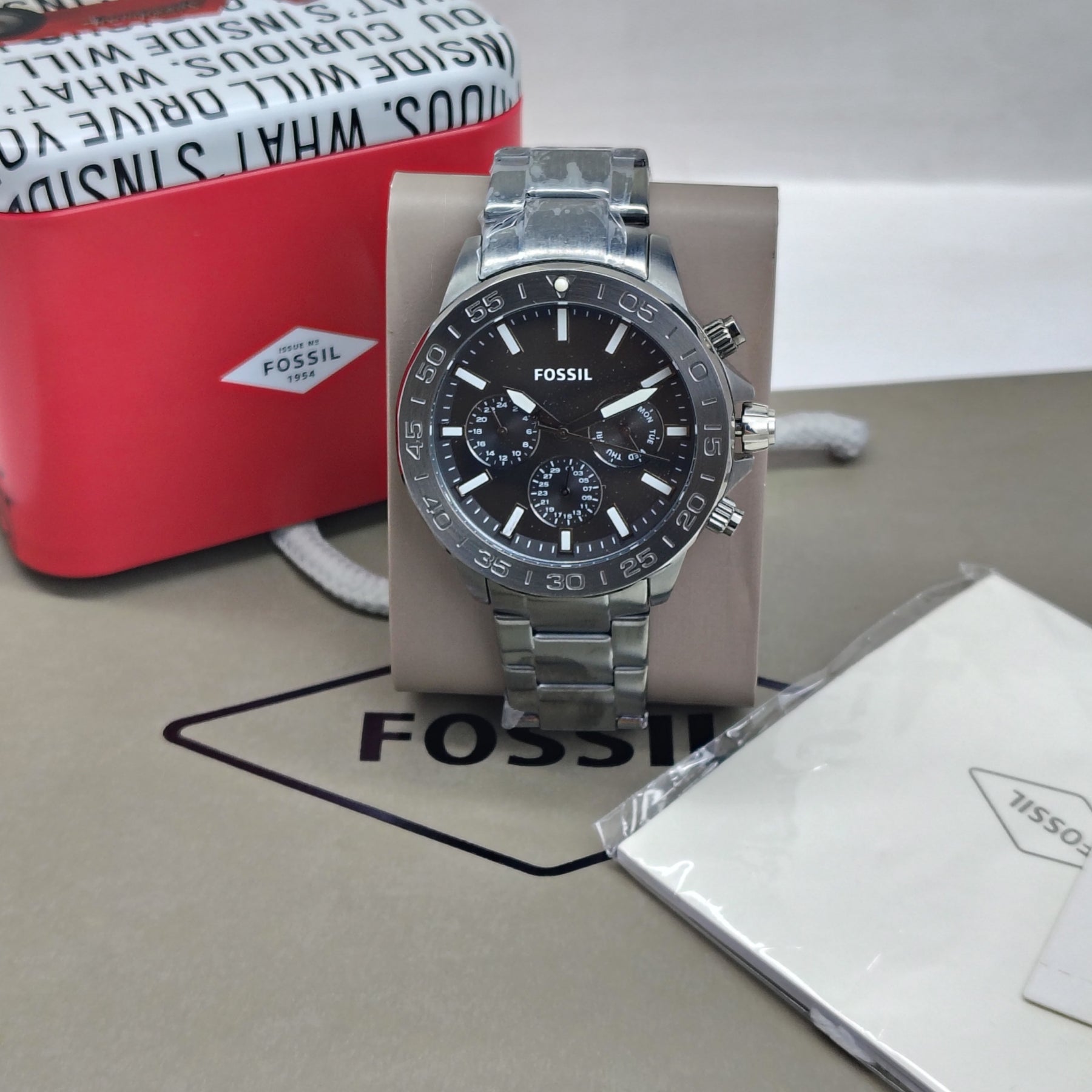 Fossil – Original - BQ2705 - Japanese Quartz - 45mm - Men's Watch