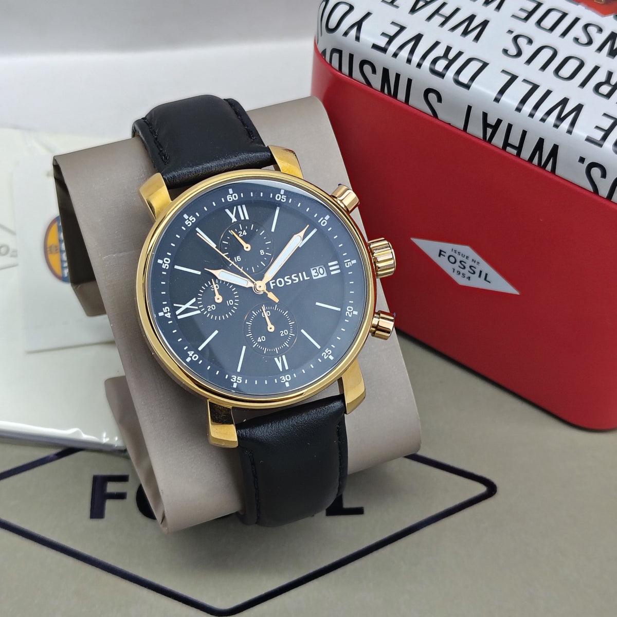 Fossil – Original - BQ1008 - Japanese Quartz - 42mm - Men's Watch