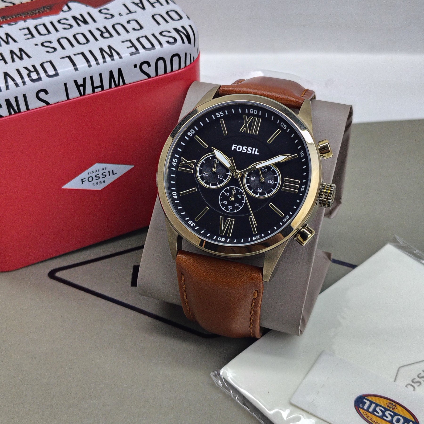 Fossil – Original – BQ2261 - Japanese Quartz - 48mm - Men's Watch