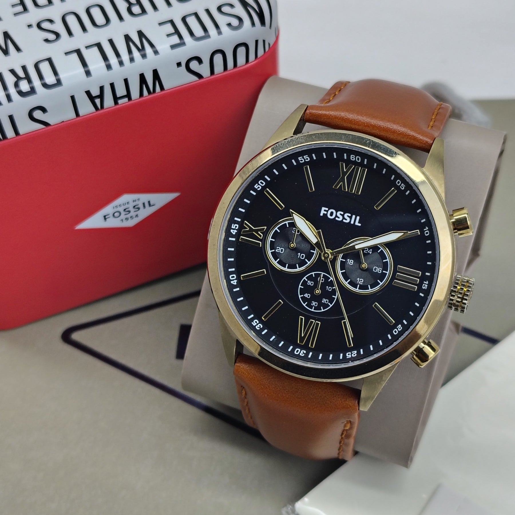 Fossil – Original – BQ2261 - Japanese Quartz - 48mm - Men's Watch