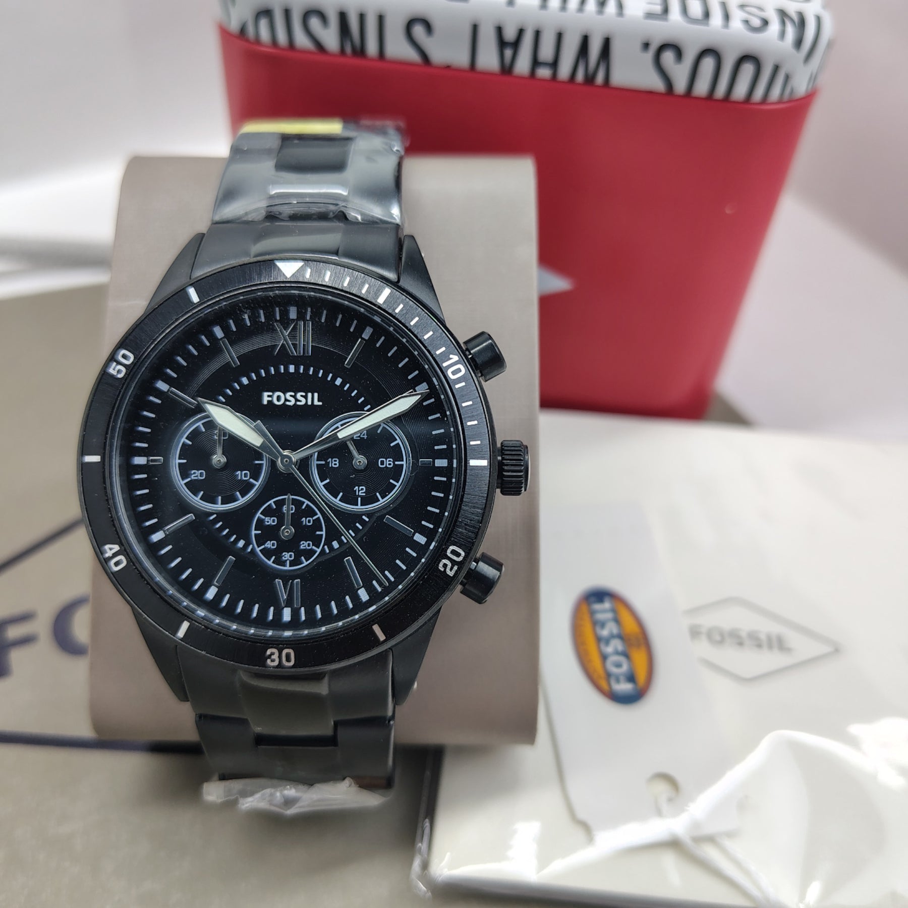 Fossil – Original – BQ2227 - Japanese Quartz - 44mm - Men's Watch