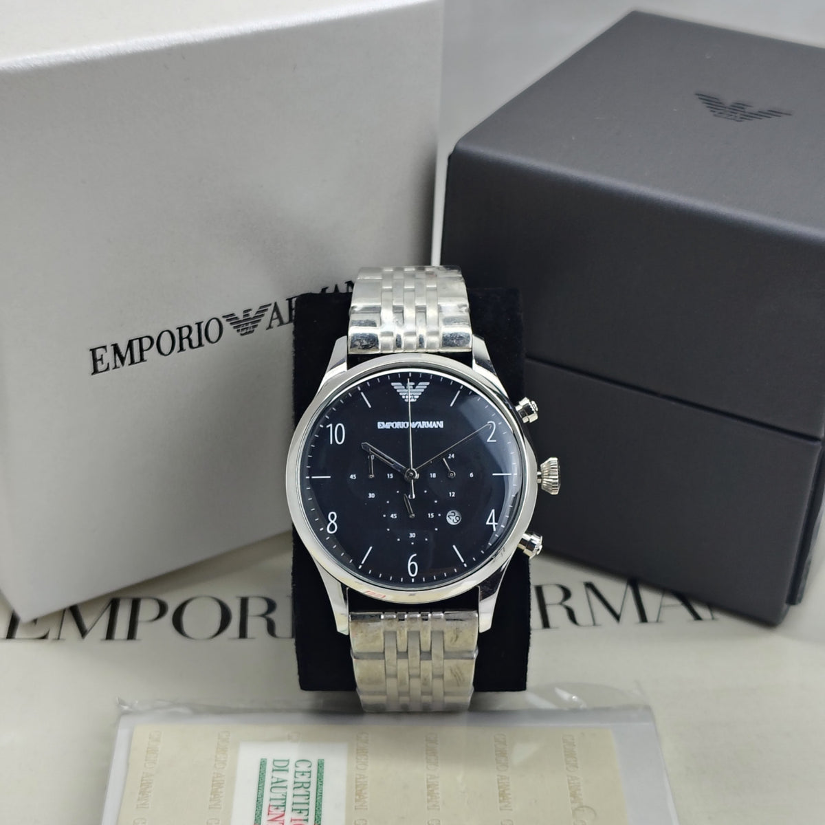 Emporio Armani – Original - AR1863 - Japanese Quartz - 43mm - Men's Watch