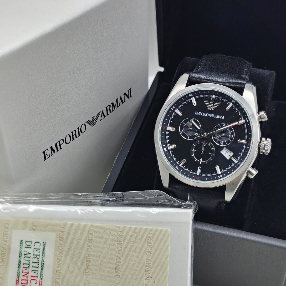 Emporio Armani – Original - AR6039 - Swiss Quartz - 42.5mm - Men's Watch