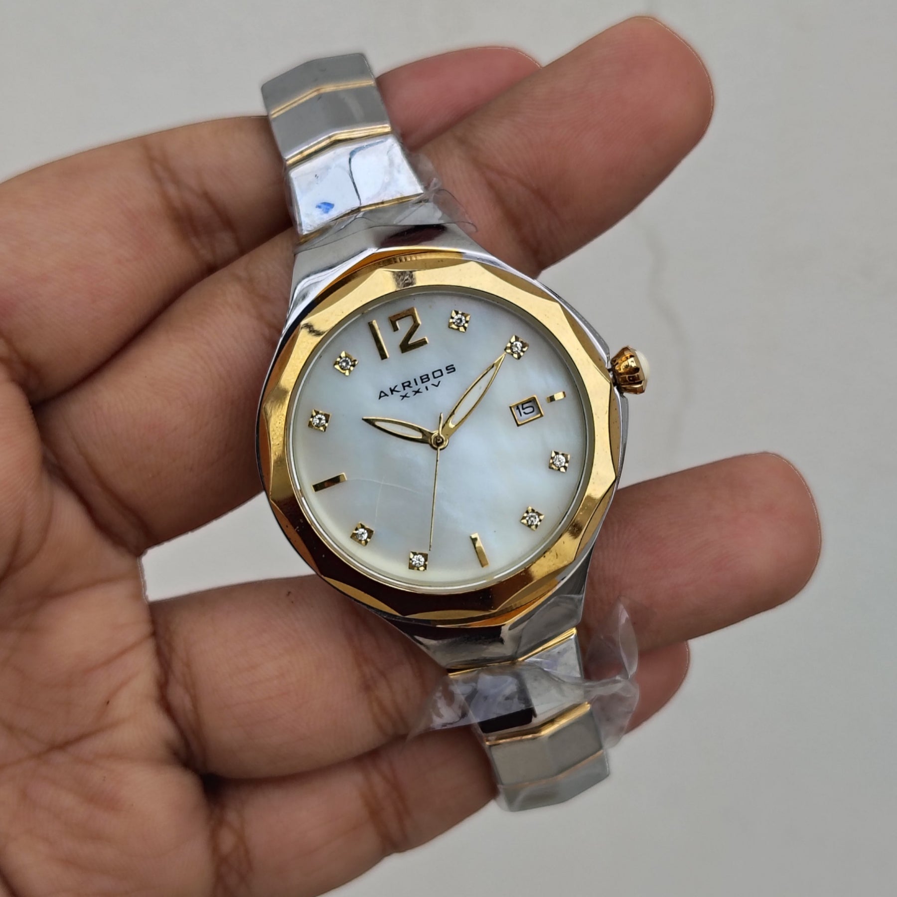 AKRIBOS - Original - AK932TTR - Date Function - 32mm - Women's Watch