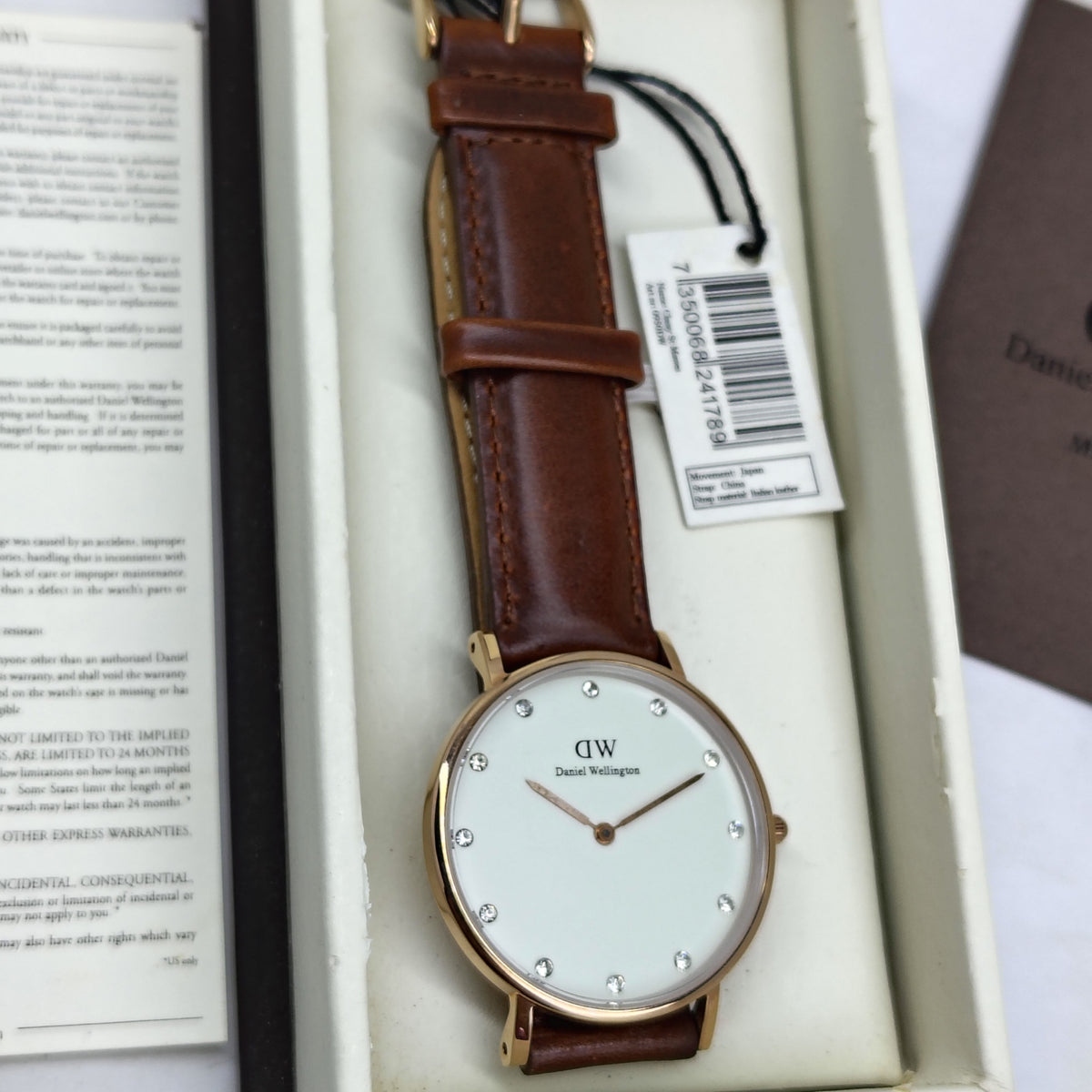 Daniel Wellington – Original/With Tag – 0950DW - Japanese Quartz - 34mm - Women's Watch