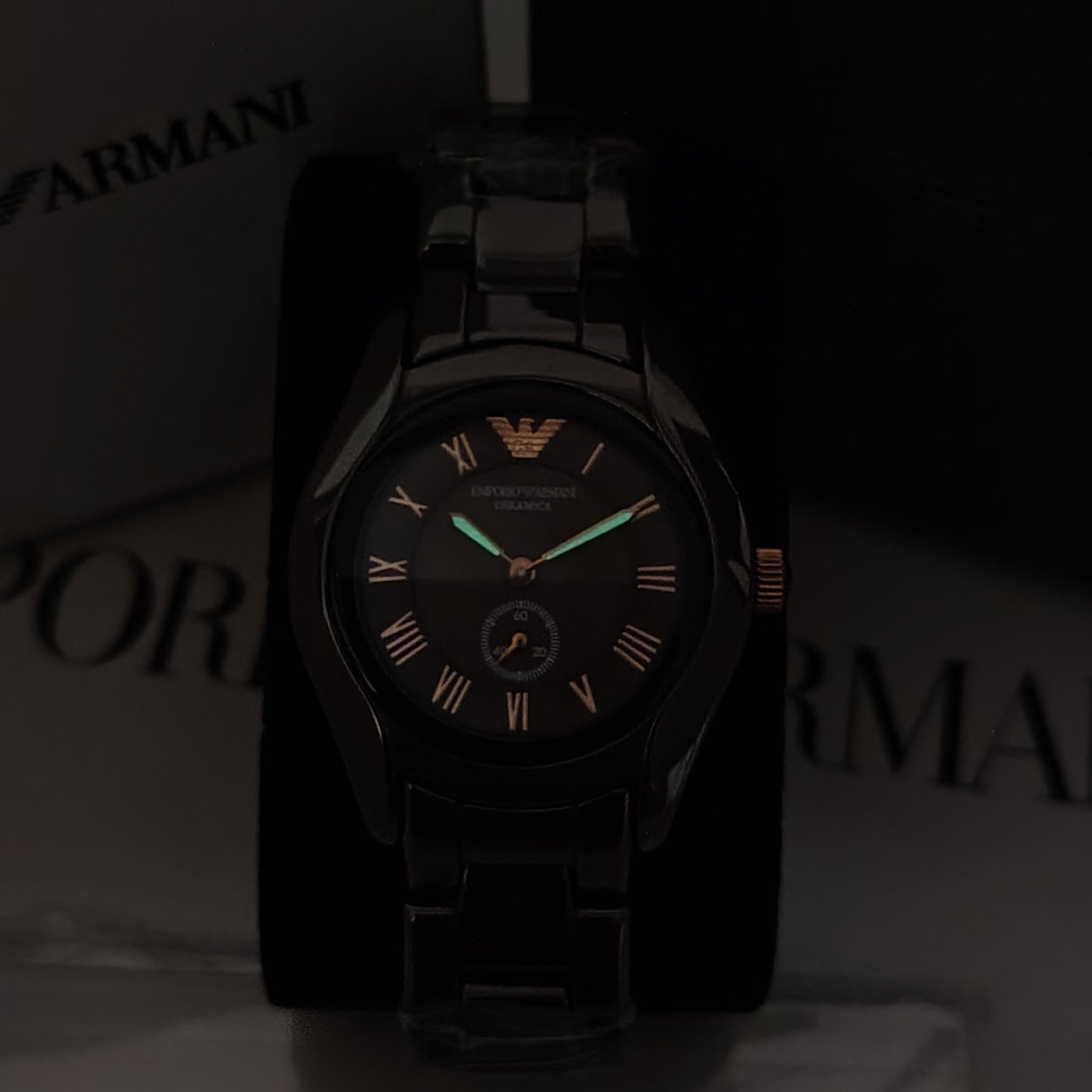 Emporio Armani Ceramica – Original – AR1448 - Japanese Quartz - Women's Watch
