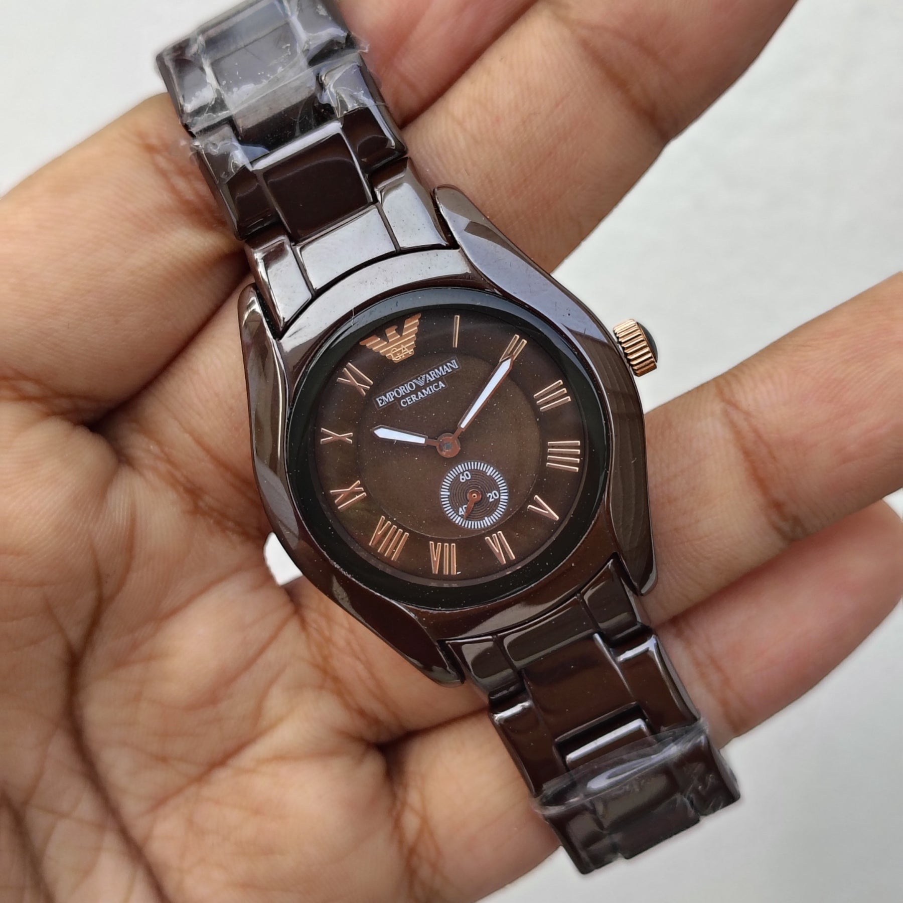 Emporio Armani Ceramica – Original – AR1448 - Japanese Quartz - Women's Watch