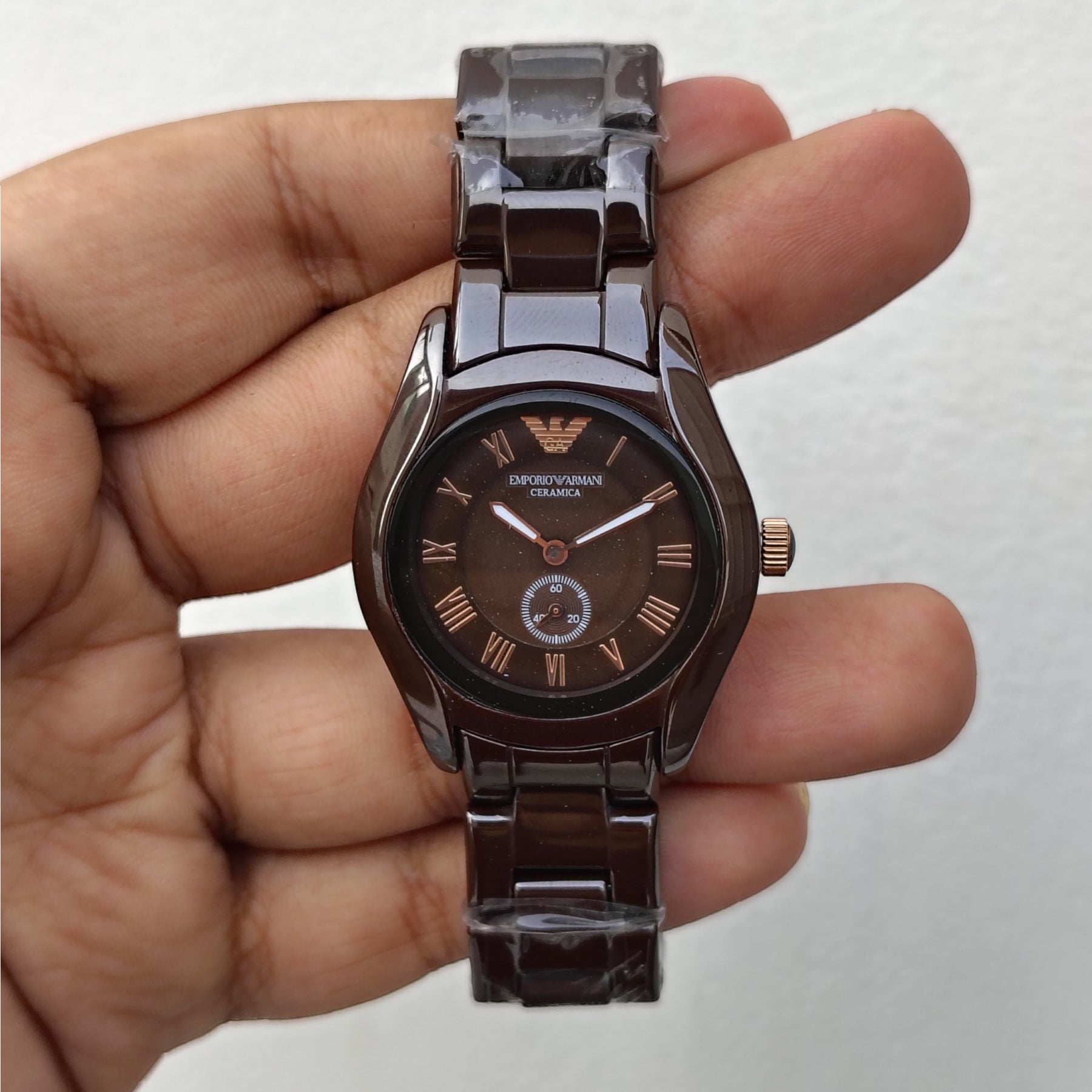 Emporio Armani Ceramica – Original – AR1448 - Japanese Quartz - Women's Watch
