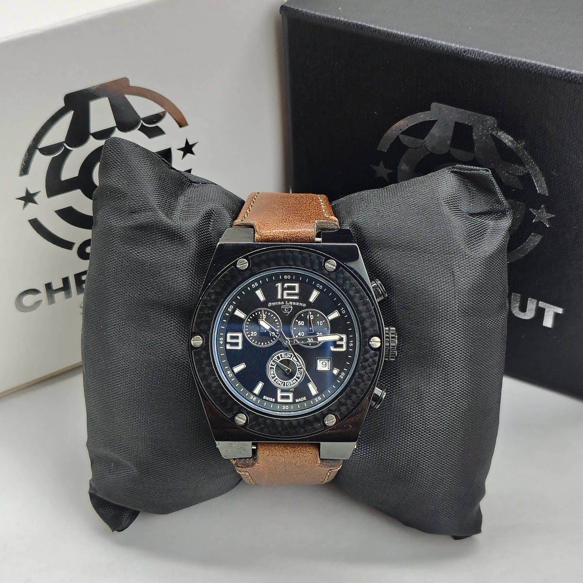 Swiss Legend – Original - 40025PSM - Swiss Quartz – 45mm - Men's Watch