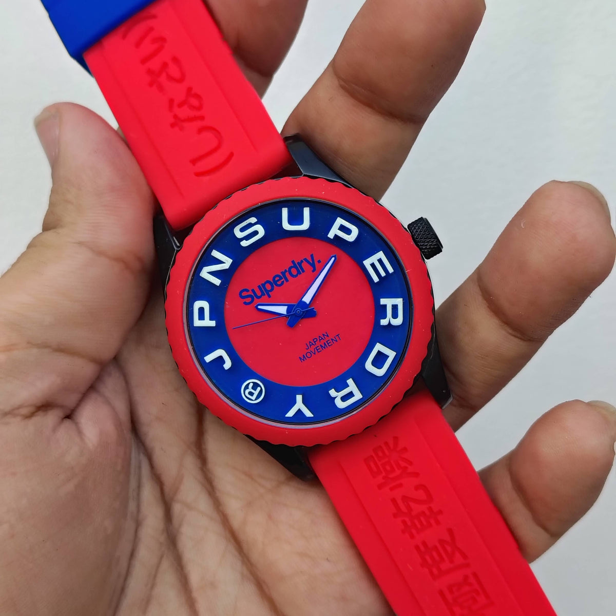 SuperDry - Original - SYG191R - Japanese Quartz - 45mm - Men's Watch