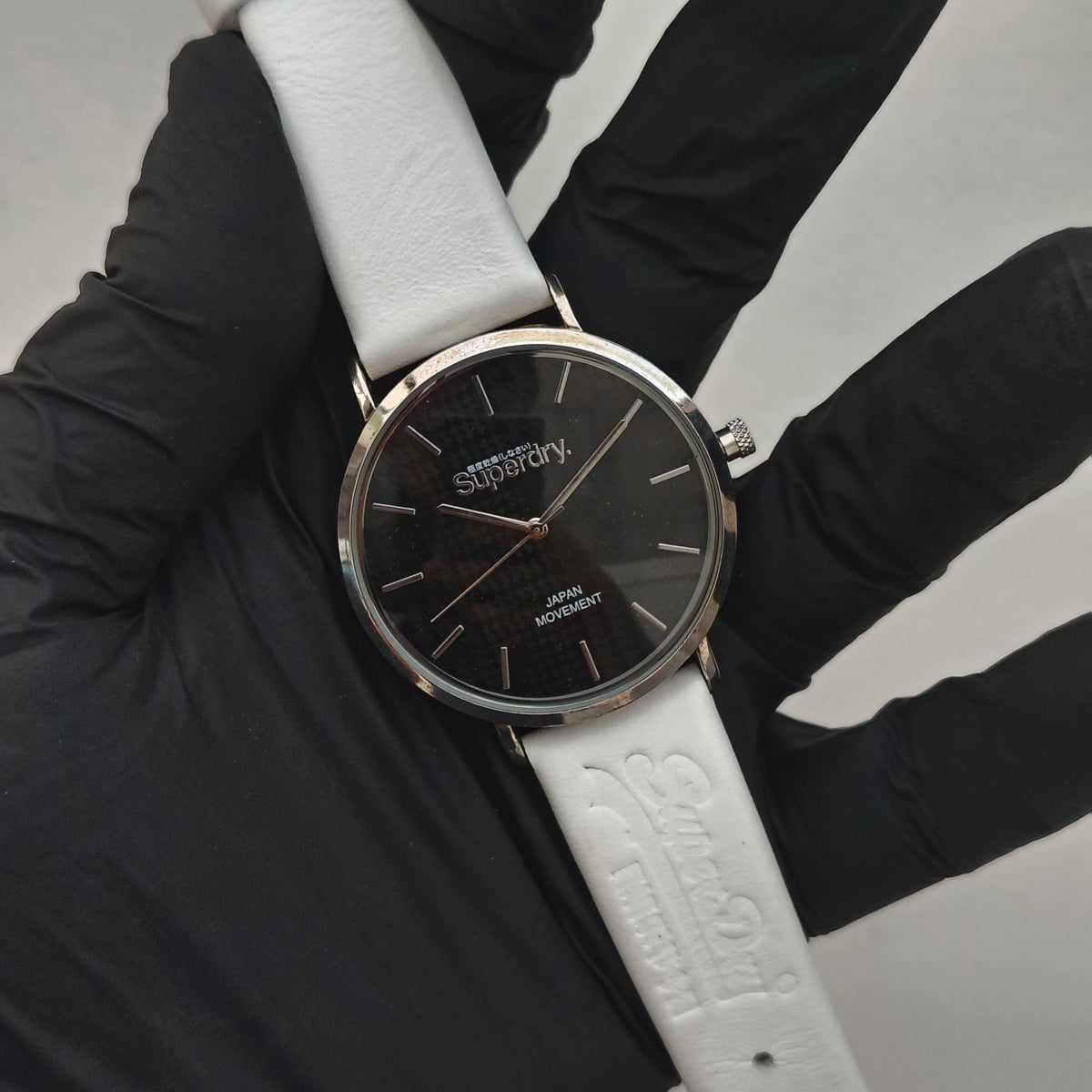 Super Dry - Original - SYL190BW - Leather Strap - Quartz - 40mm - Unisex Watch