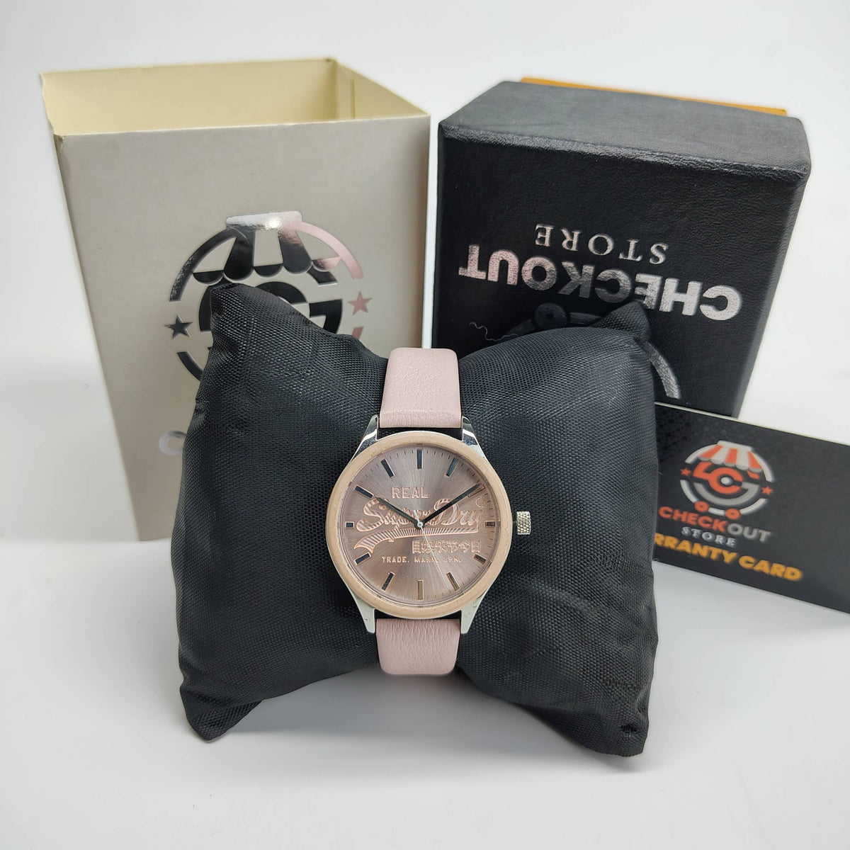 Super Dry - Original - Leather Strap - Quartz - 36mm - Women's Watch