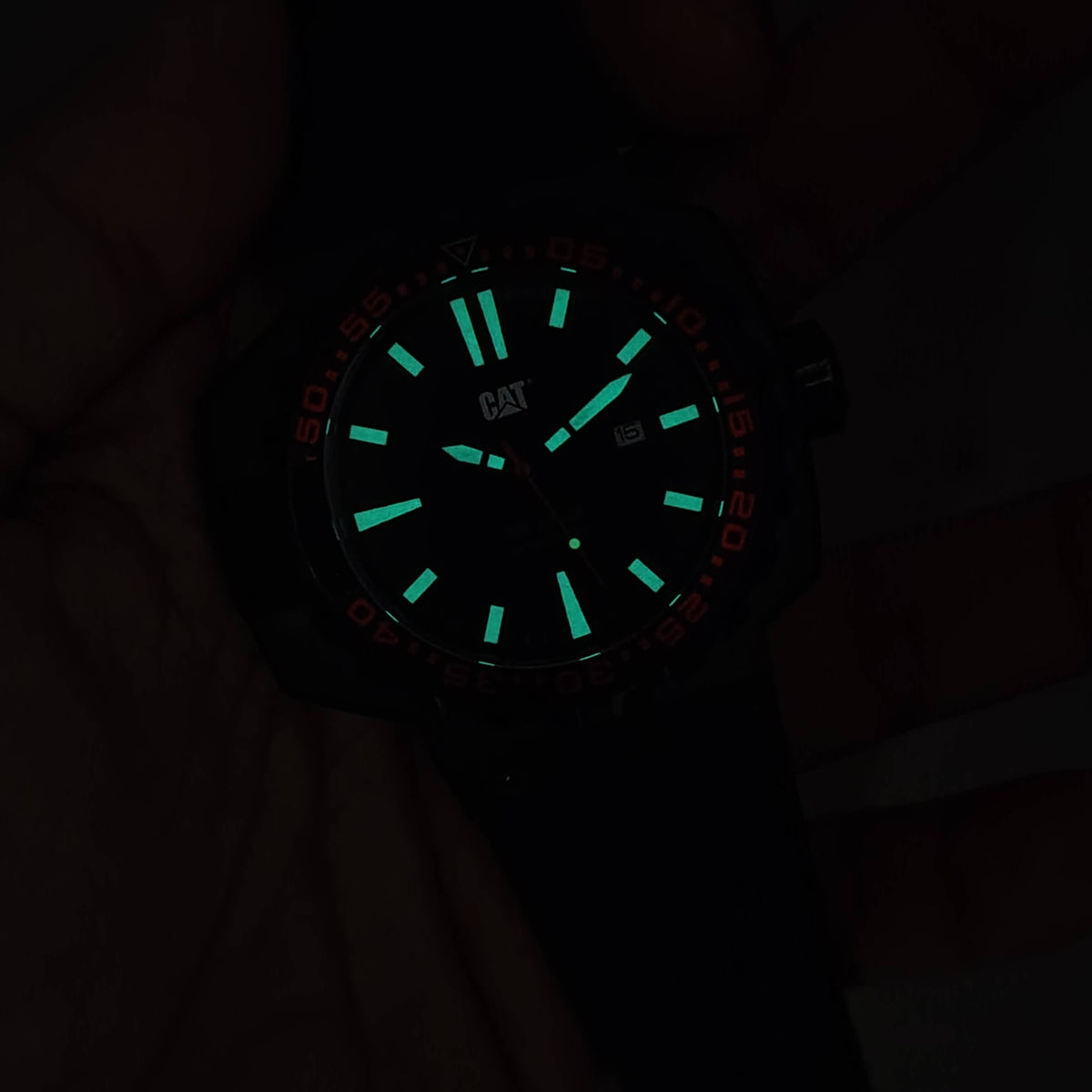 CATERPILLAR - Original - D4 161 - Water Proof/Diver - 44mm - Men's Watch
