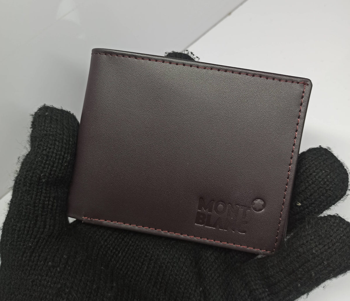 Mont Blanc - Dark Brown - Wallet - Real Leather - Men - CHECKOUT